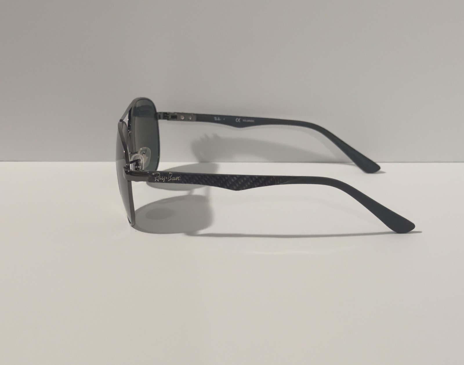 Ray-Ban RB8313 Gunmetal Green Aviator Sunglasses Unisex Ships Today