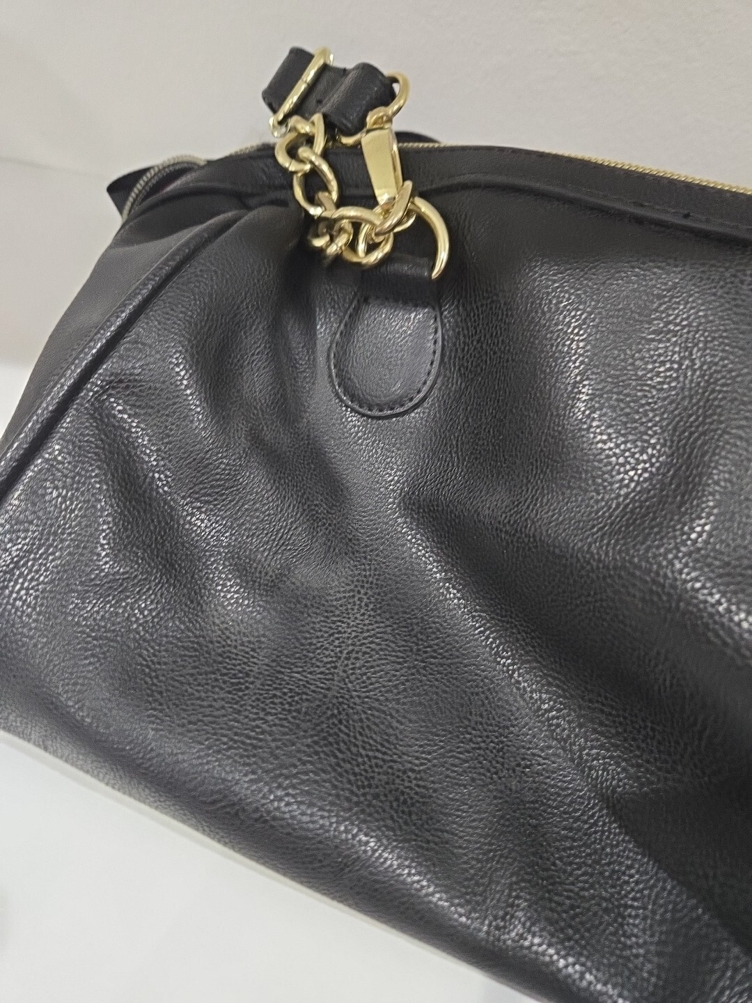 BETSEY JOHNSON Sequin Stripes,Stripe Medium Satchel NWT Black