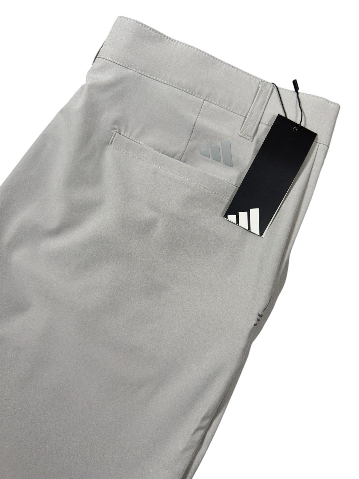 NWT Adidas Stretch Men’s Woven Golf Shorts 34 36 38 Grey 2 Classic 10″ G8