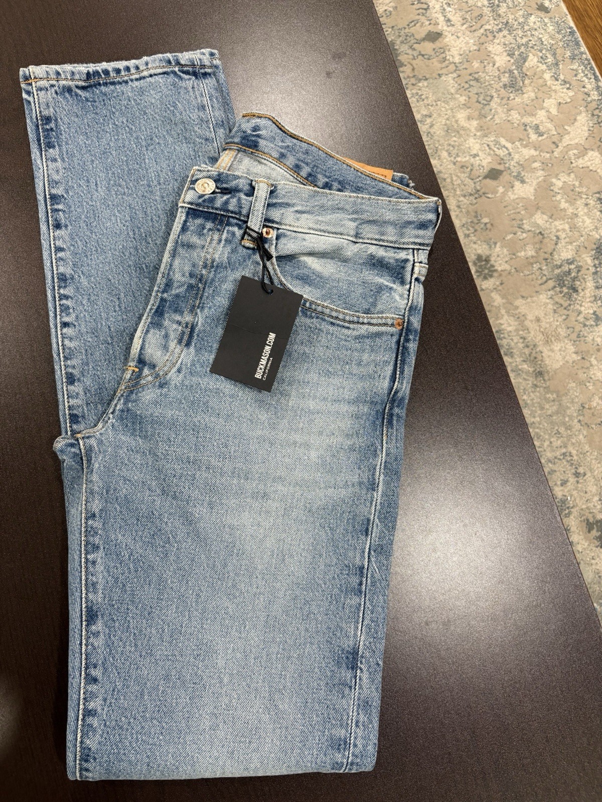 Buck Mason Men’s L033 Japanese Denim Maverick Slim Jeans 28 NWT $228