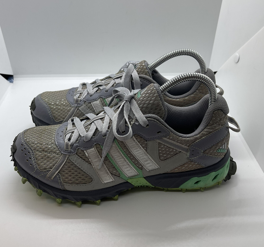 Adidas Trasher 2 Womens Shoes 9 Sneakers Running Walking Hiking Golf Gray Green