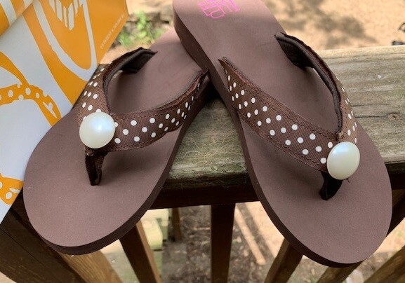 Switchflops MOLLY-Brown-Changeable Straps New in the Box!! Asst Sizes