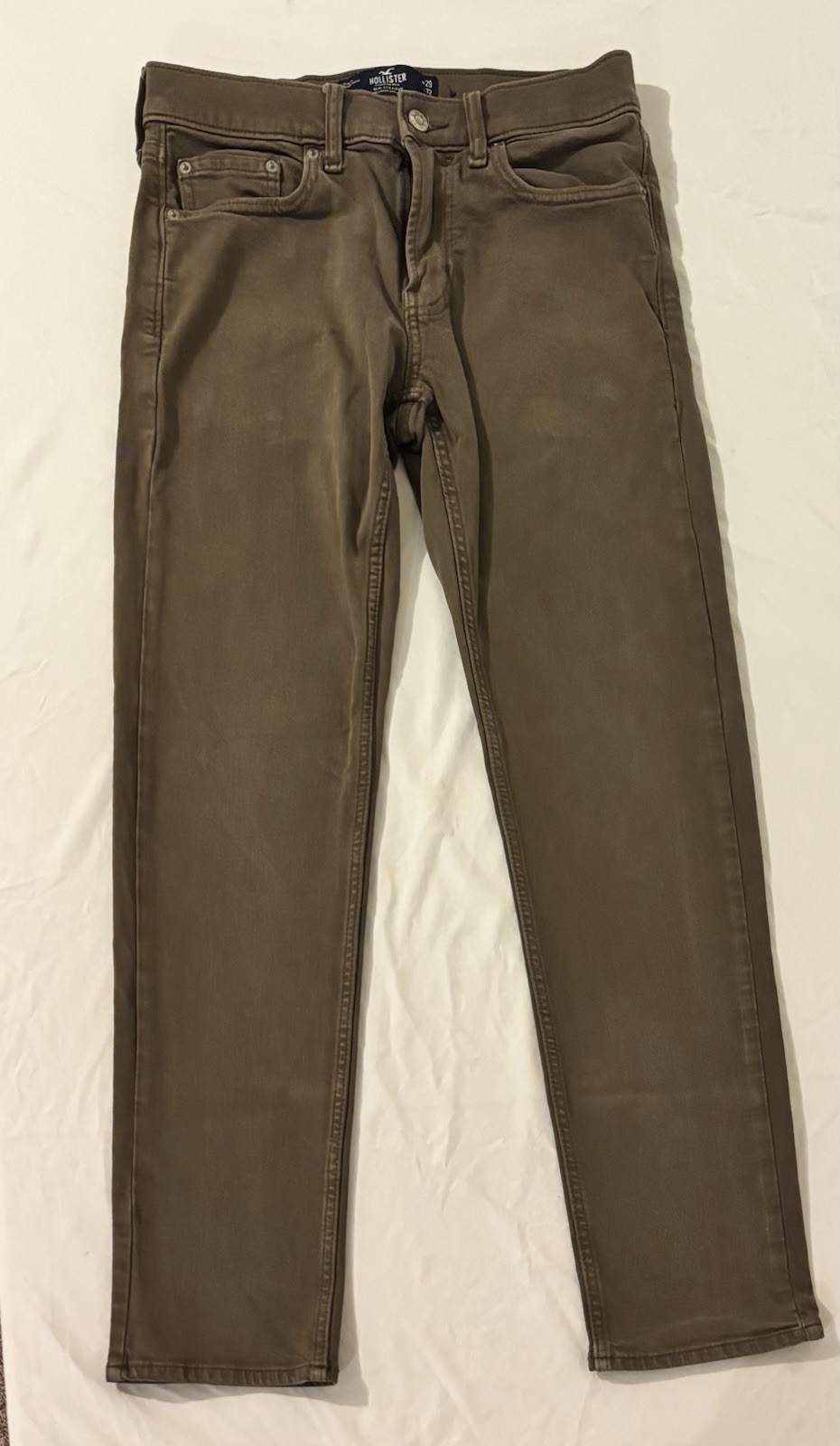 Hollister Slim Straight Epic Flex pants, size of W29 L32 pre owned