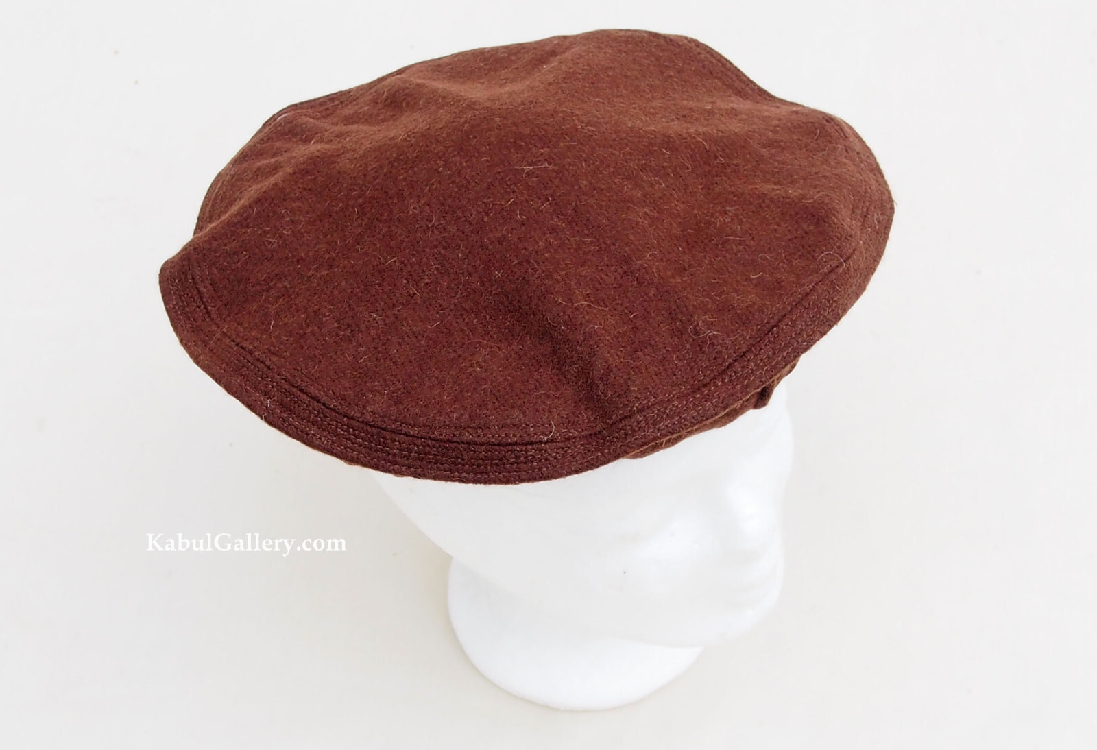 Original headgear Pakol hat Afghanistan Pakistan Afghan hat cap Brown