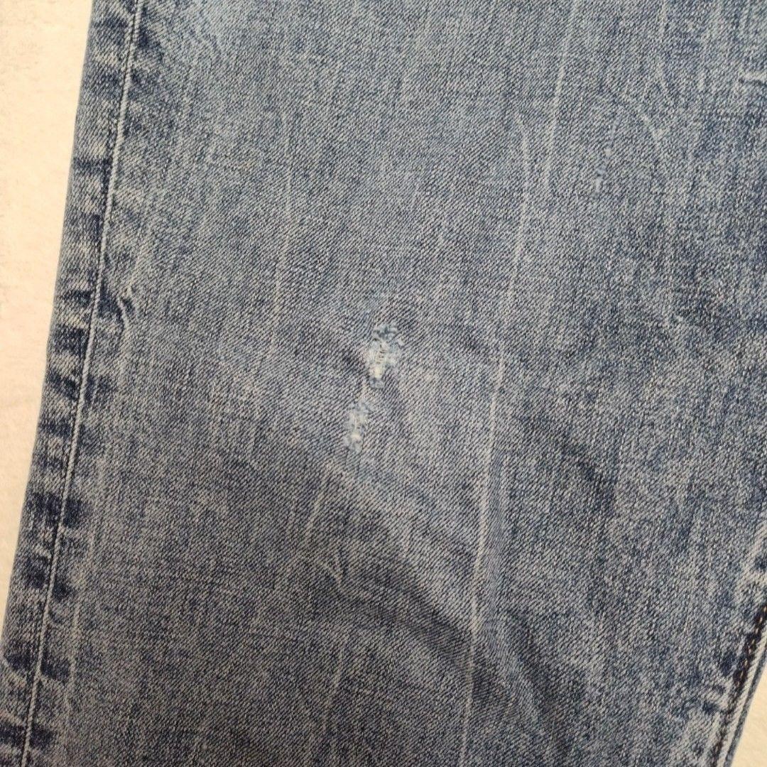 Abercrombie & Fitch Jeans Mens 33×30 Blue Athletic Straight Light Wash Stretch