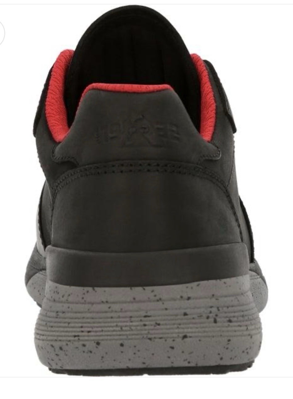 Rocky Industrial Athletix 3 Mens Size 11.5 Black Red Composite Toe Work Shoes