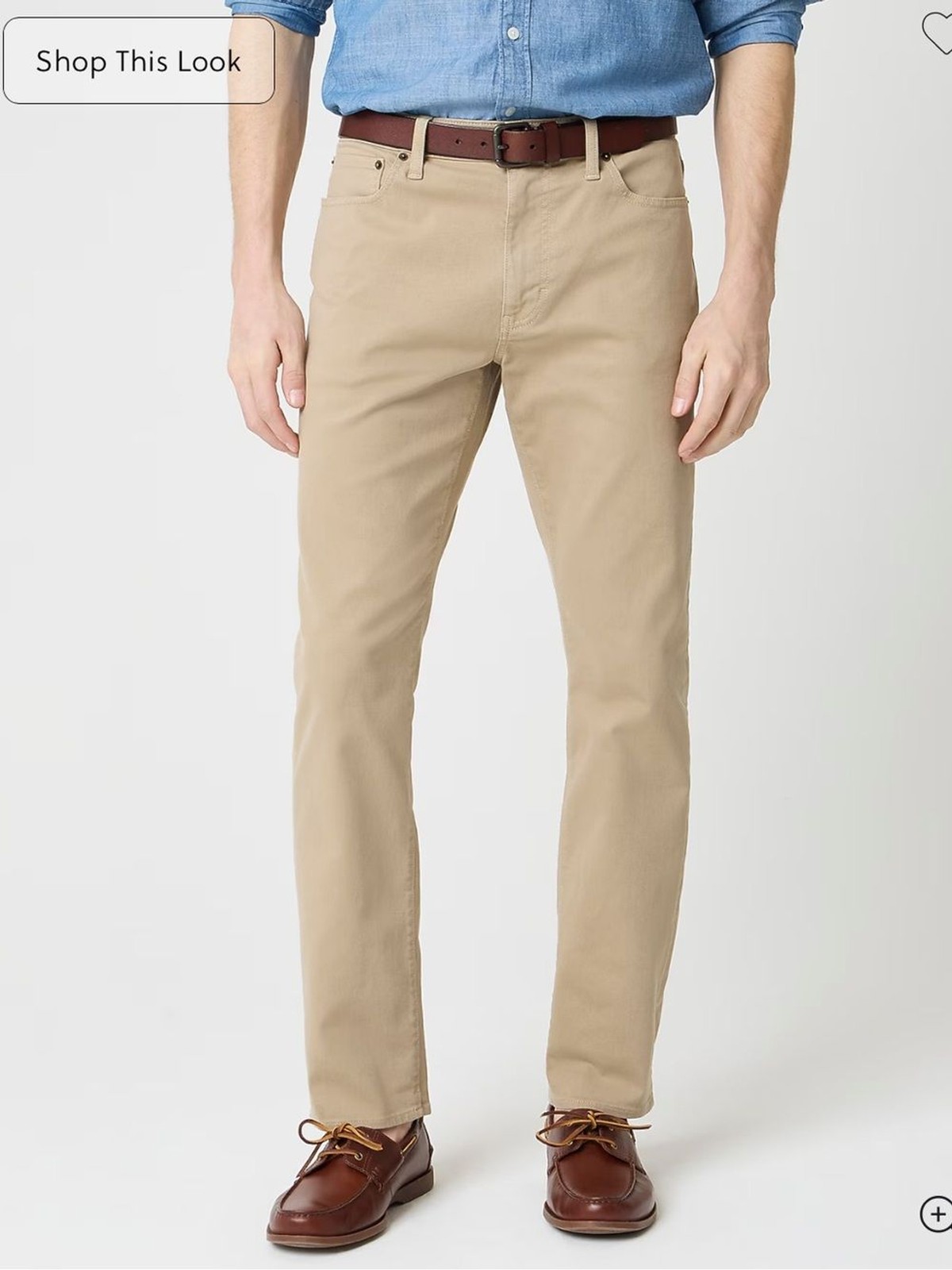 NWT J. Crew Bowery Dress Pant 34×34 Stretch Chino Khaki Slim Preppy Work Office