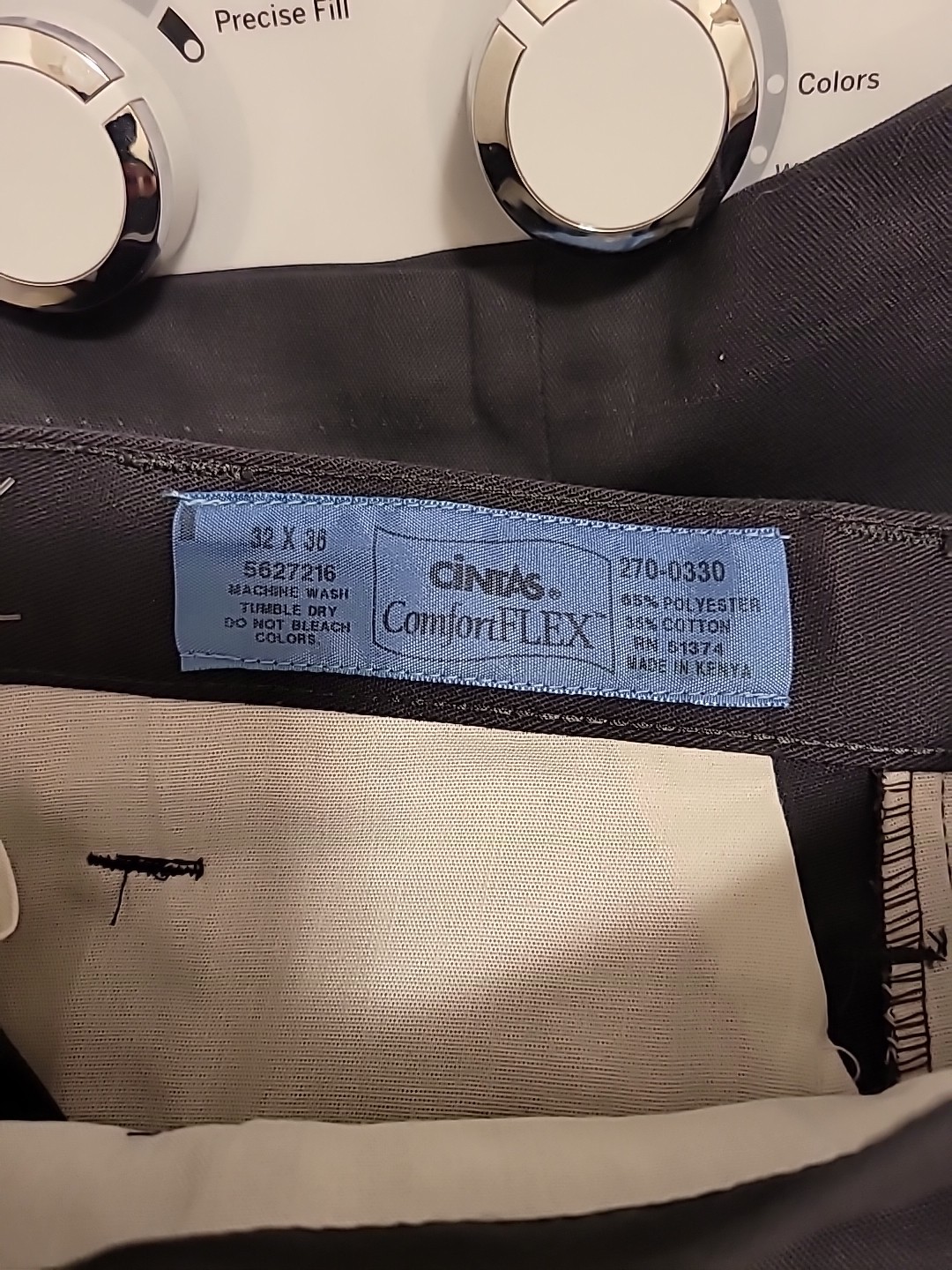 Cintas ComfortFlex work pants