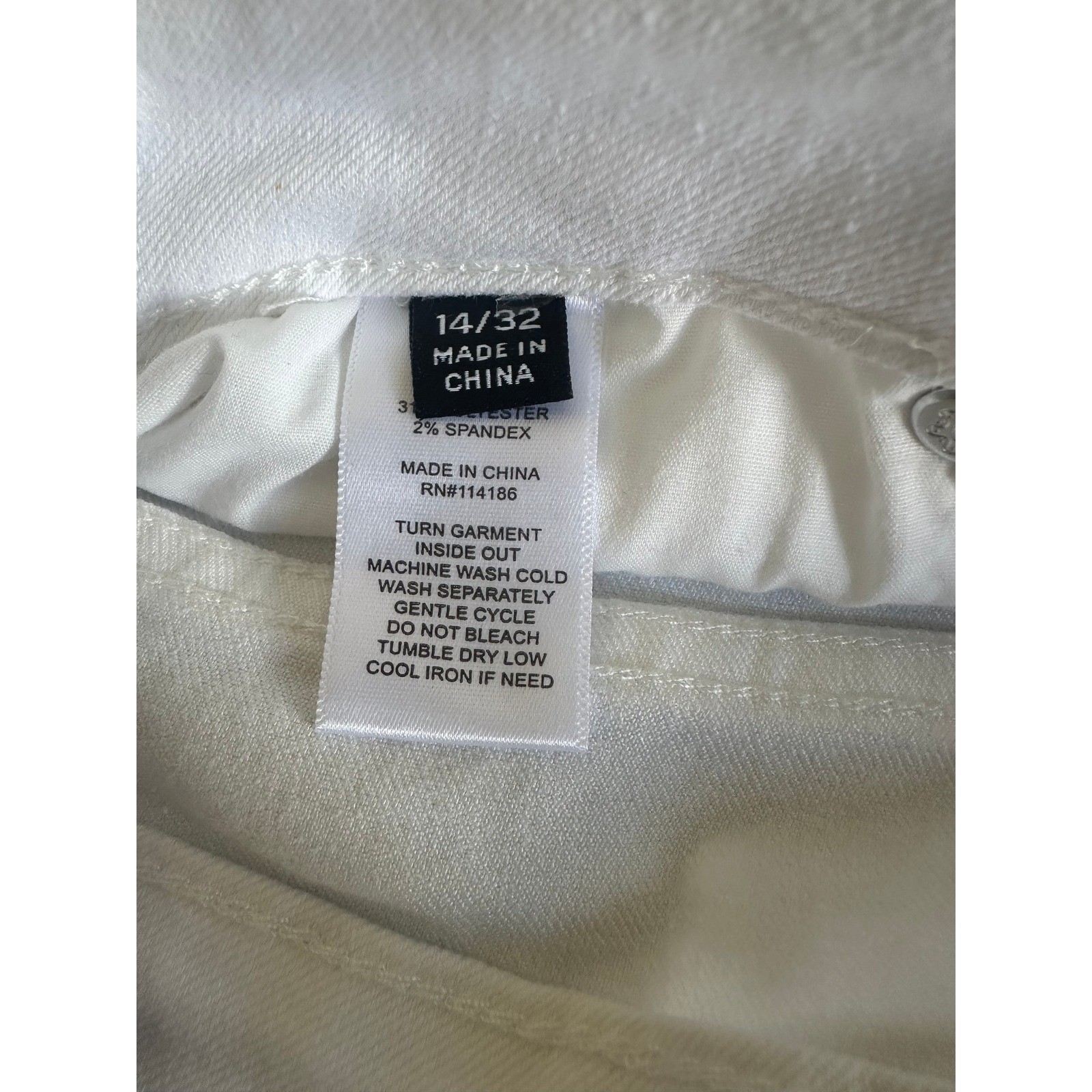 Frye Upcycled Artisan Strawberry Patchwork White Denim Jeans Cottagecore