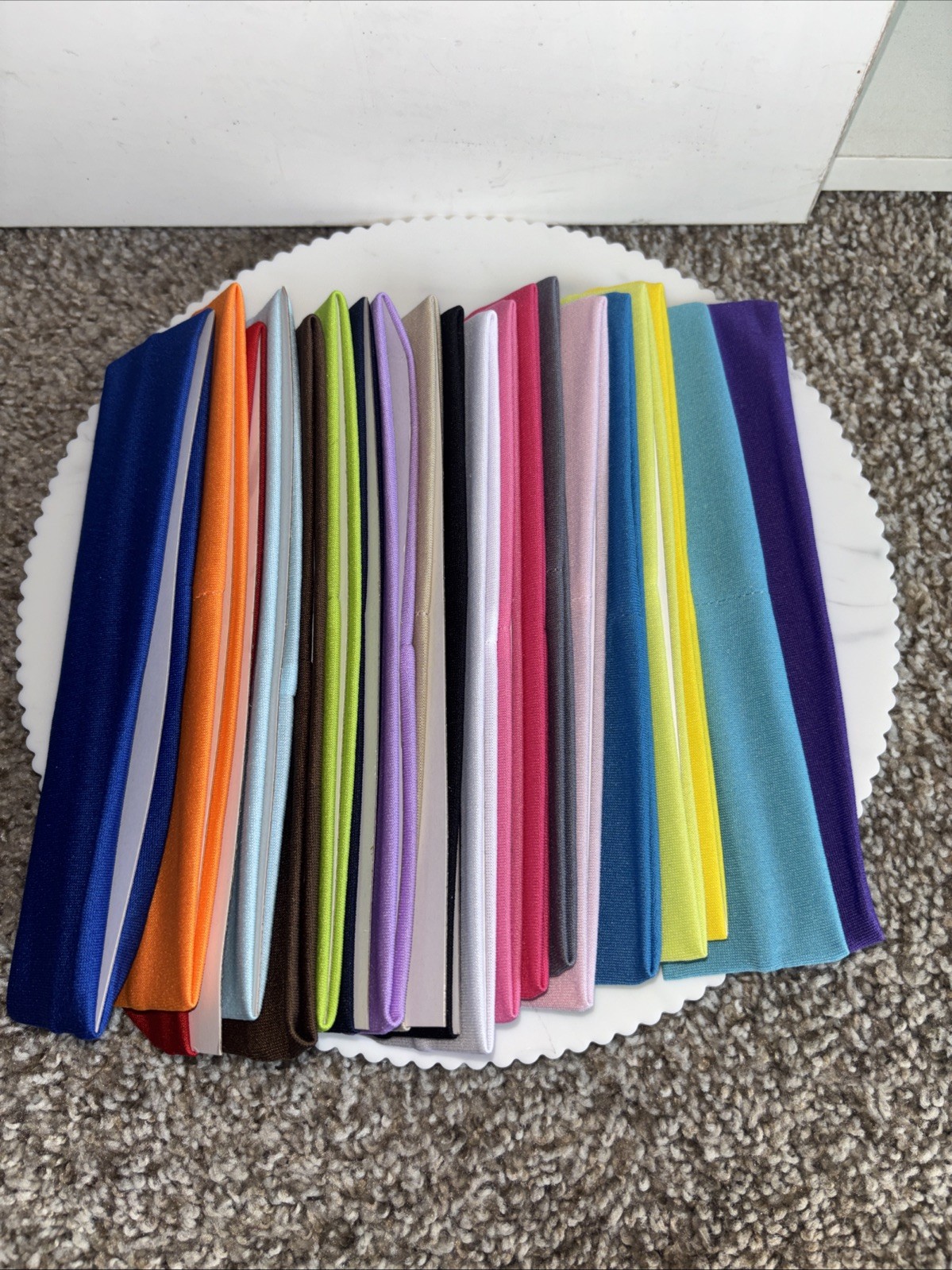 Fabric Headbands20 Set – Assorted Colors 🌈