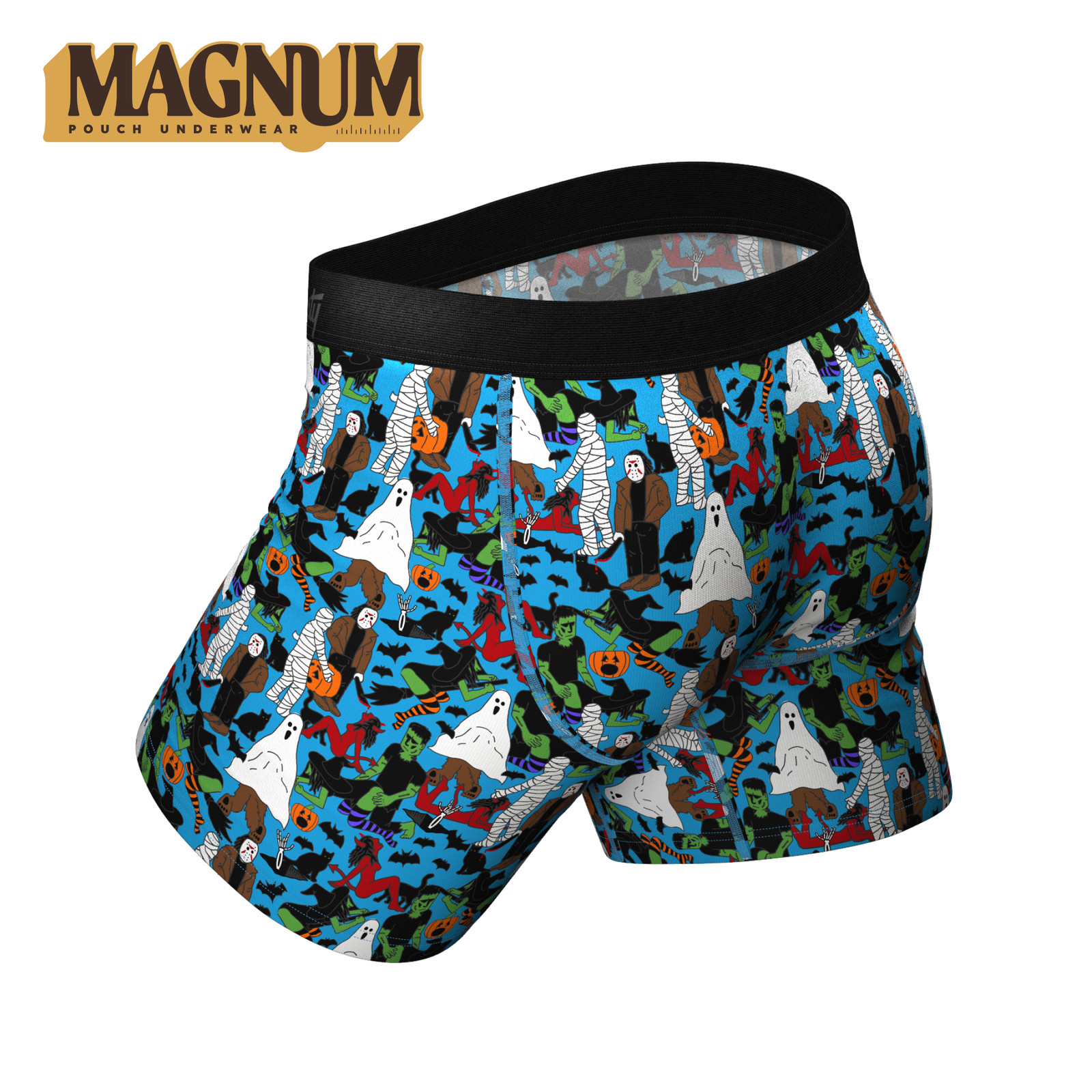 The Monster Smash | Halloween Characters Ball Hammock® Magnum Big Pouch Underwea