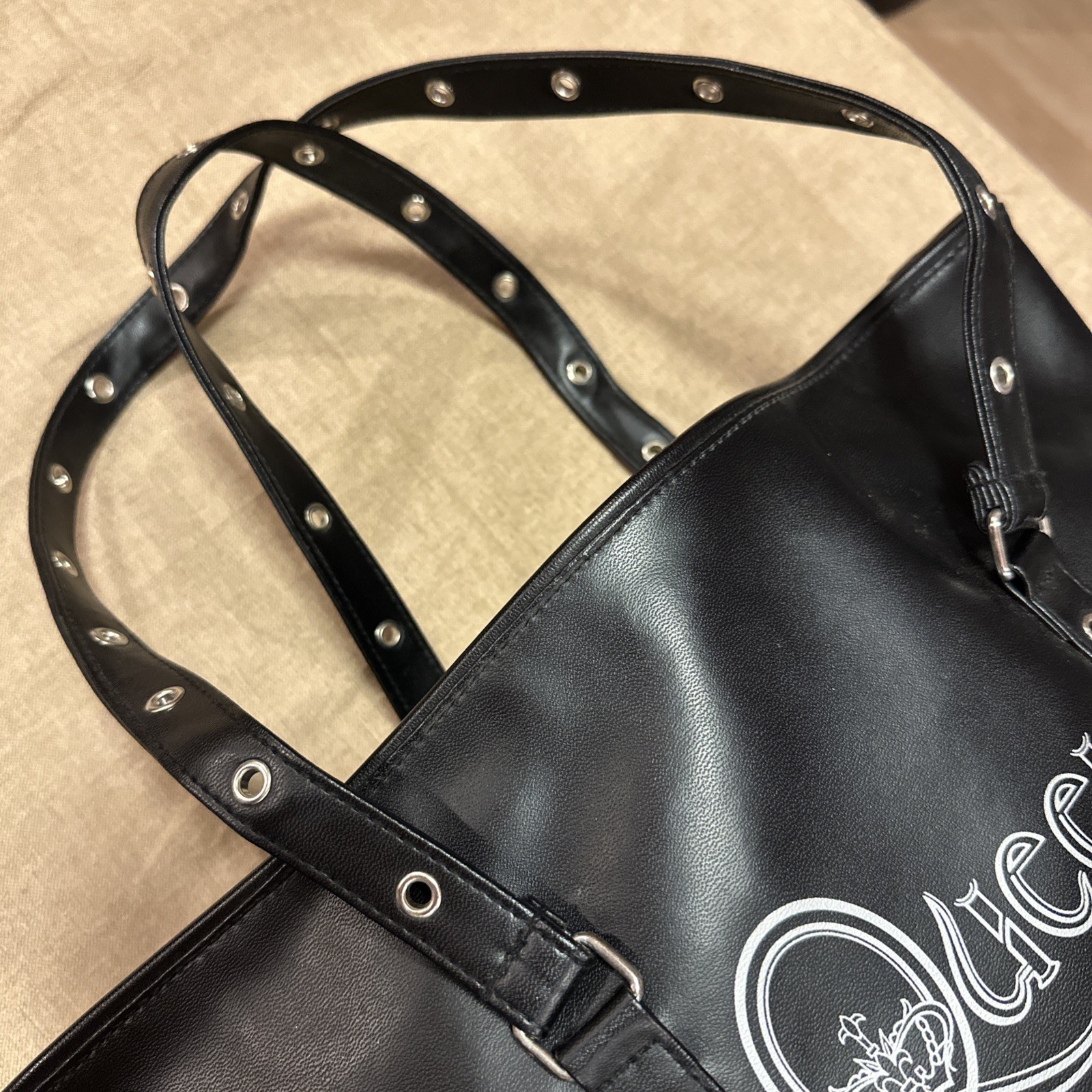 RARE Queen Band x We Will Rock You Limited Run Studded Purse w Logo Lining. NWOT