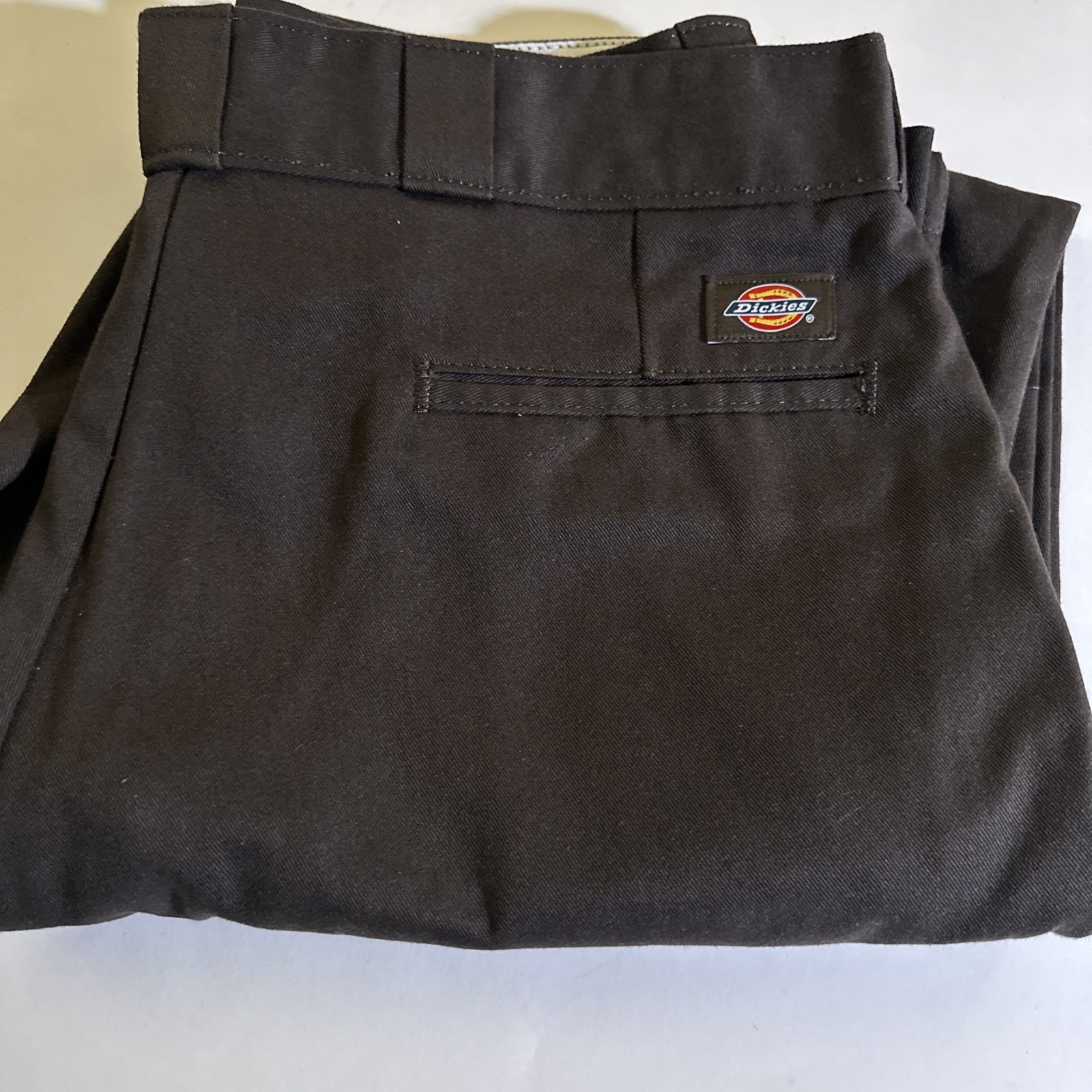 Dickies Men’s 874 Flex All-Day Wrinkle-Free Work Pants Dark Brown Size 36×32 New