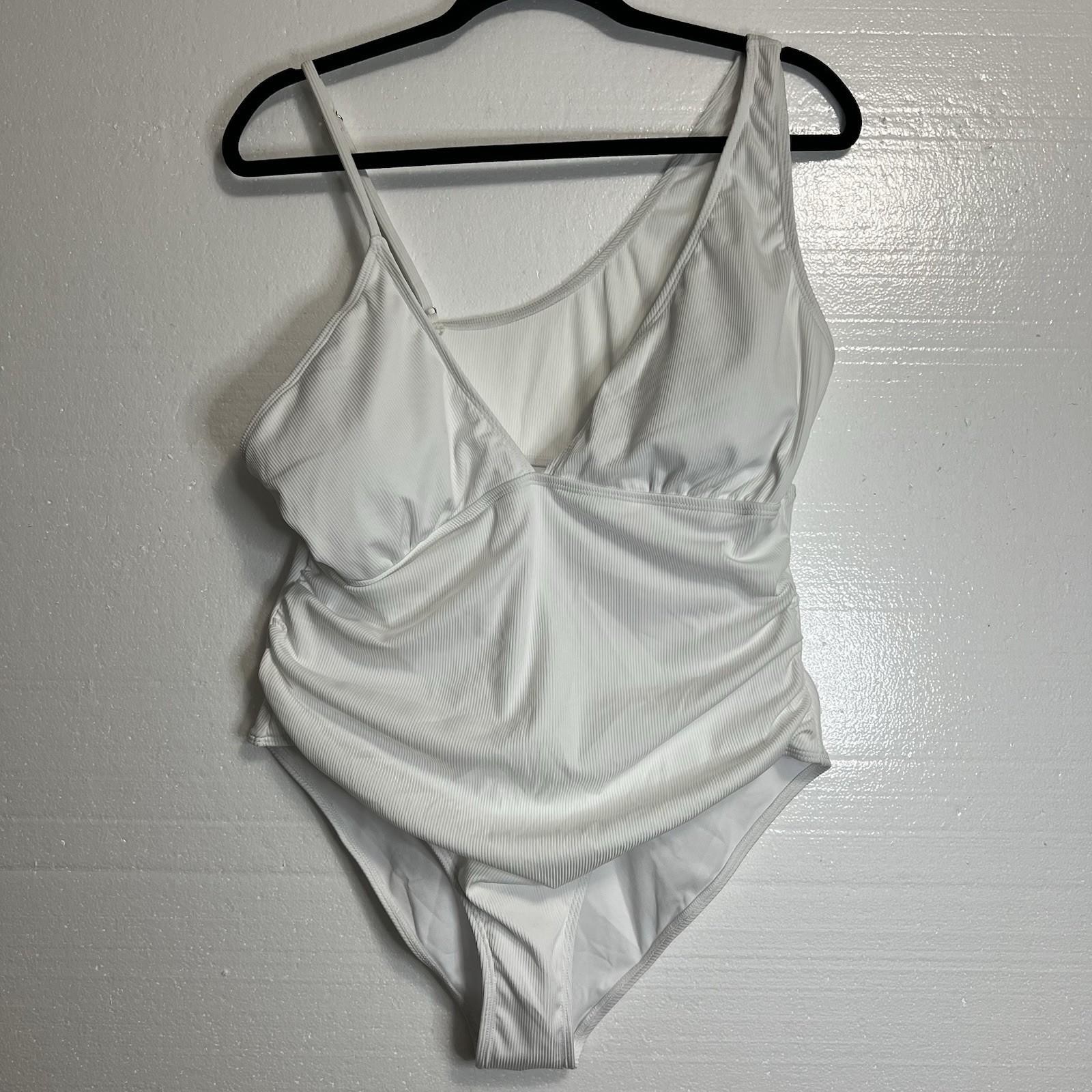 SHEIN One Piece white Swim Suit Size 1XL Summer Beach Wear