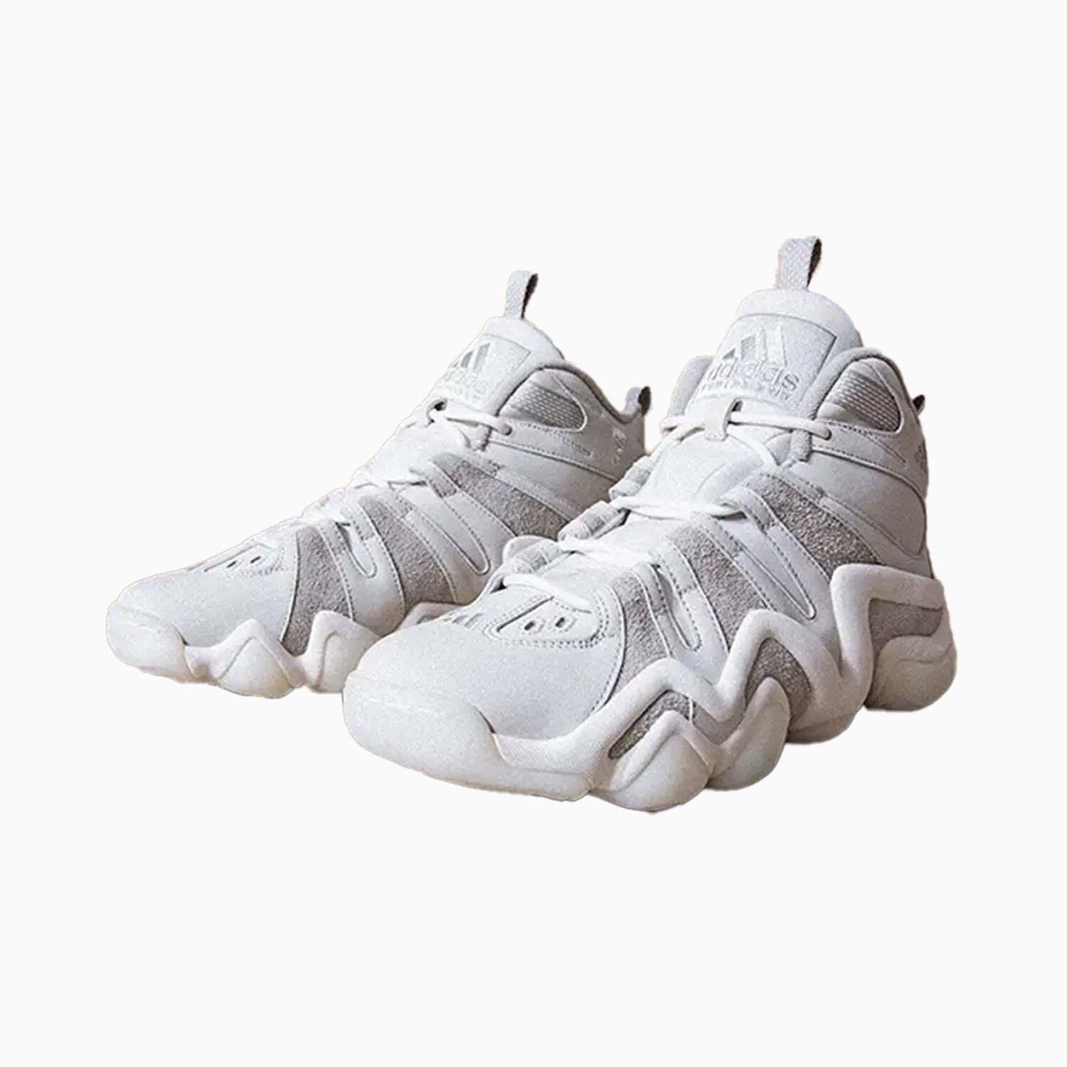 Adidas Crazy 8 Off White Sesame Basketball Sneakers Mesh Leather Shoes