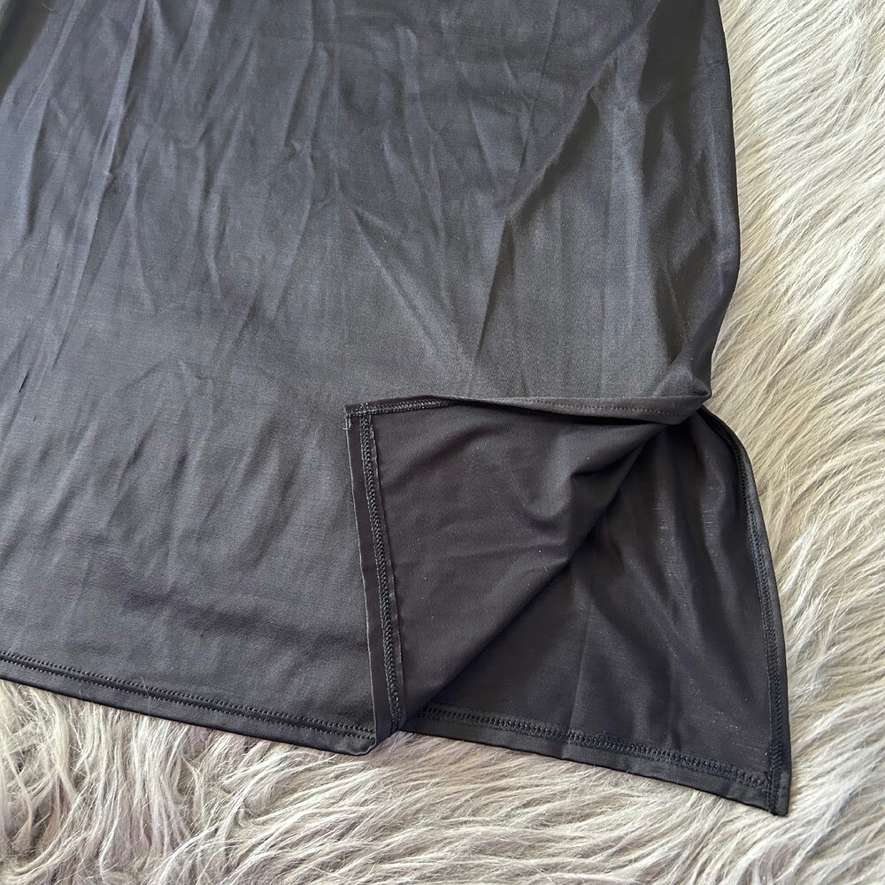 Vanity Fair Radiant Collection Slip Womens Size Small Black
