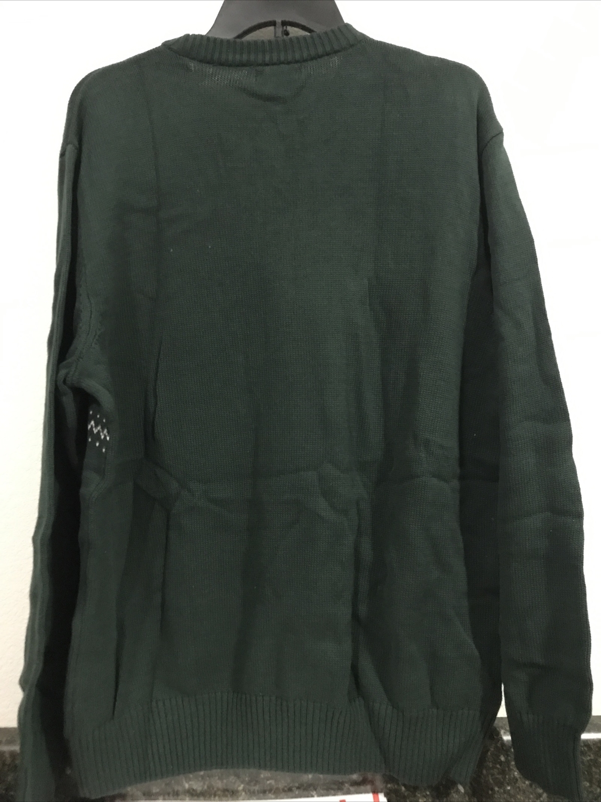 Dockers Men’s Crew Neck Sweater Size XL Green (7-TW-291)