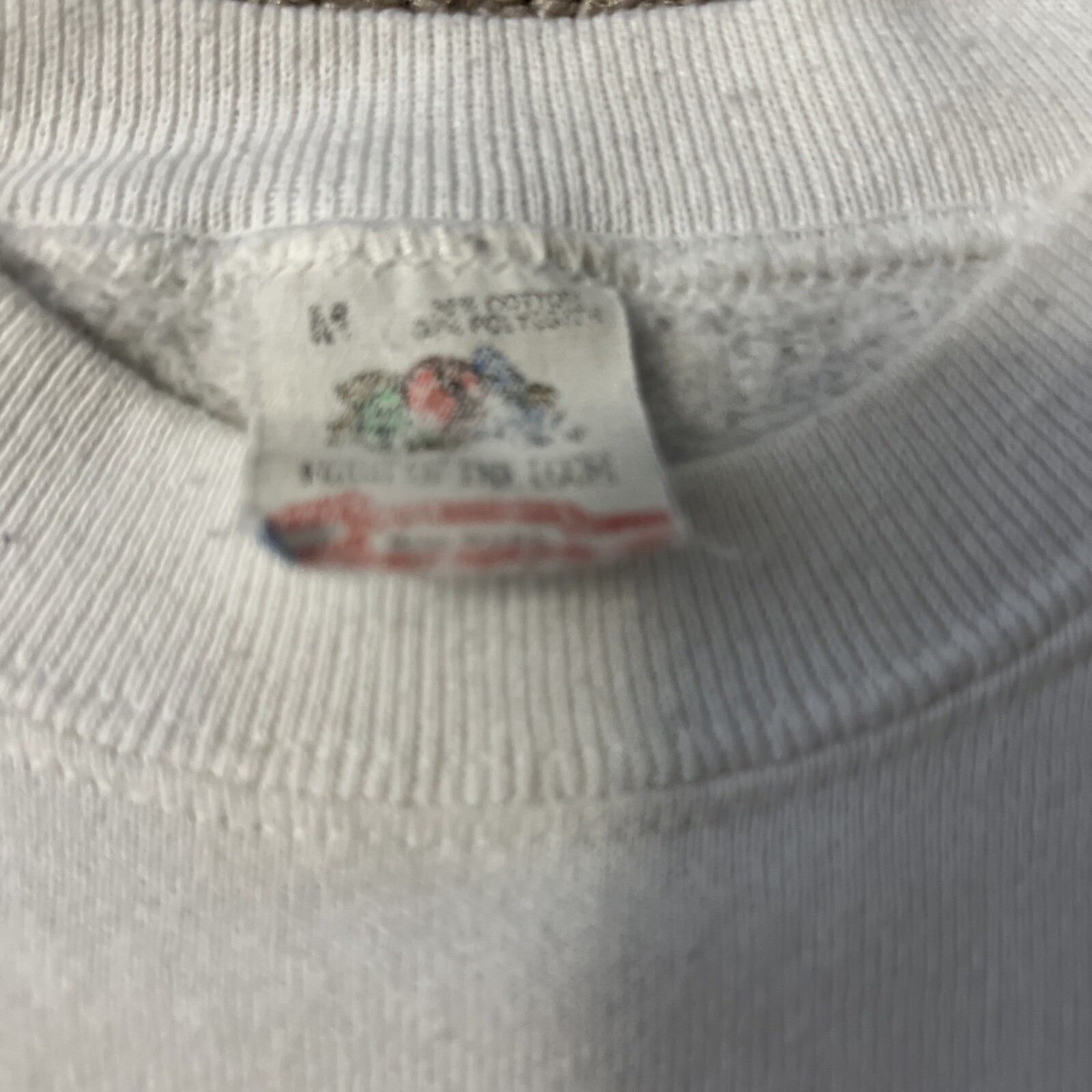 Vintage 1990 USPS Stamp Sweatshirt Sandy Hook Lighthouse New Jersey Medium