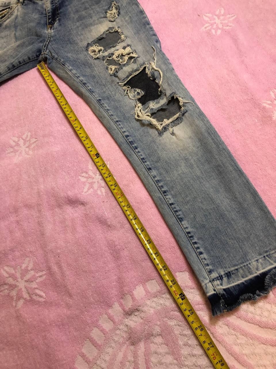 PHILIPP PLEIN COWBOY Wash Denim Jeans Size 27