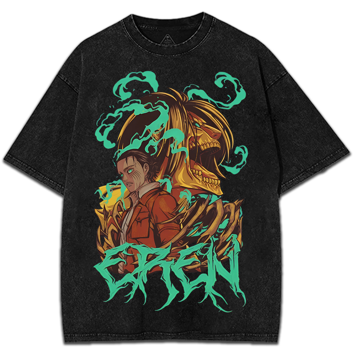Streetwear Tee Attack On Titan Vintage Anime T-Shirt