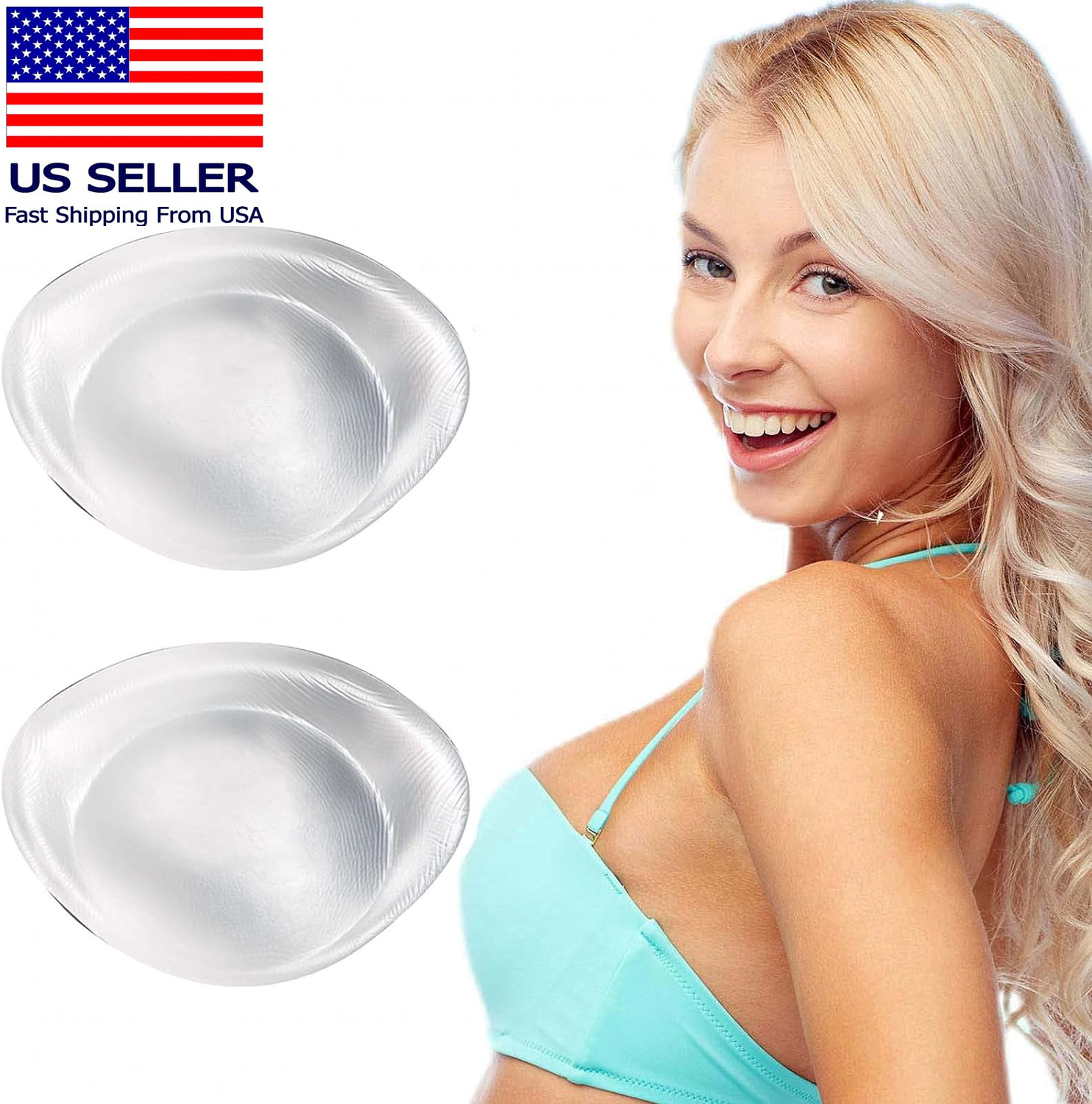 Silicone Bra Inserts Large Bra Inserts Silicone Add 2 Cup Size Bra Padding Bust
