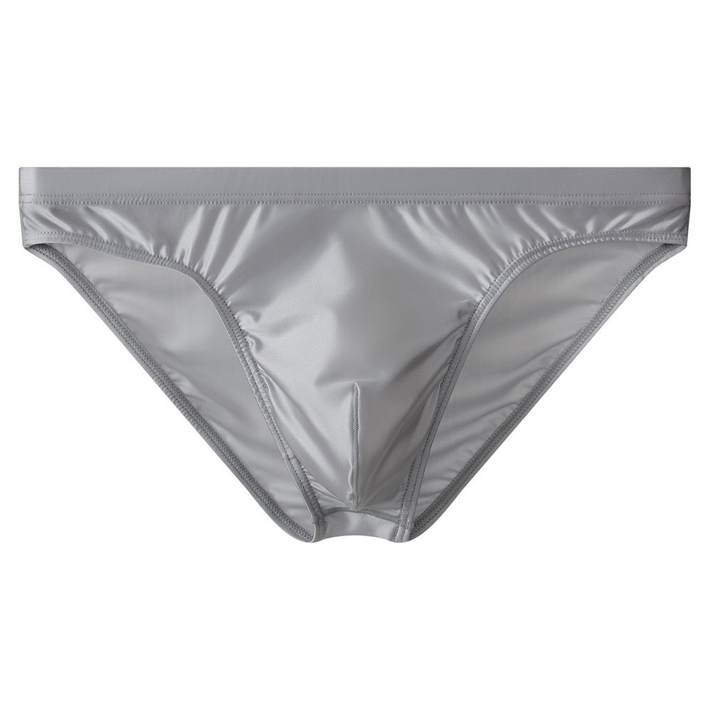 For Men For Nightwear Ice Silk Briefs Breathable 80% Nylon 20% Spandex
