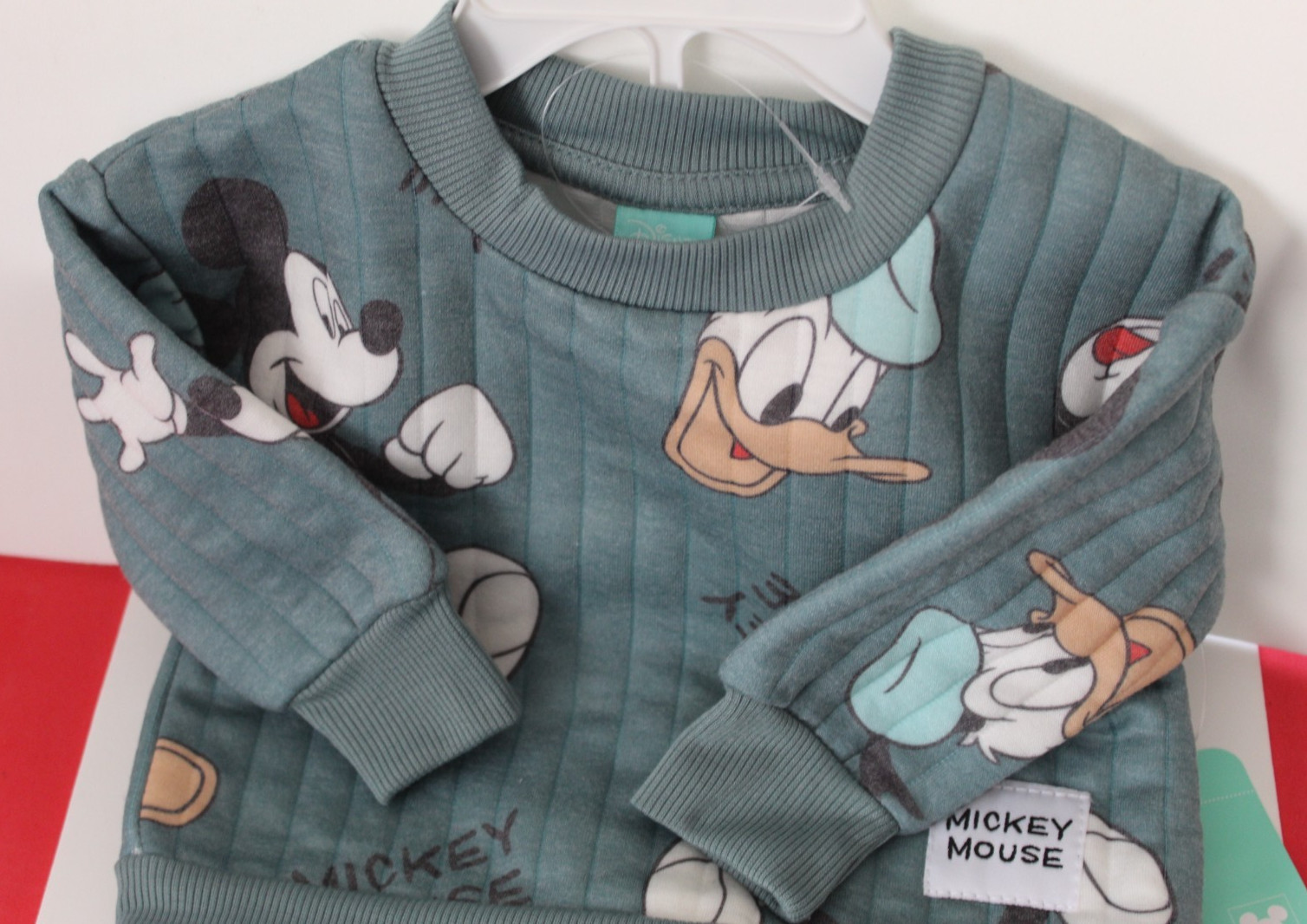 DISNEY BABY 0-3 MONTHS MICKEY MOUSE OUTFIT NEW WITH TAGS