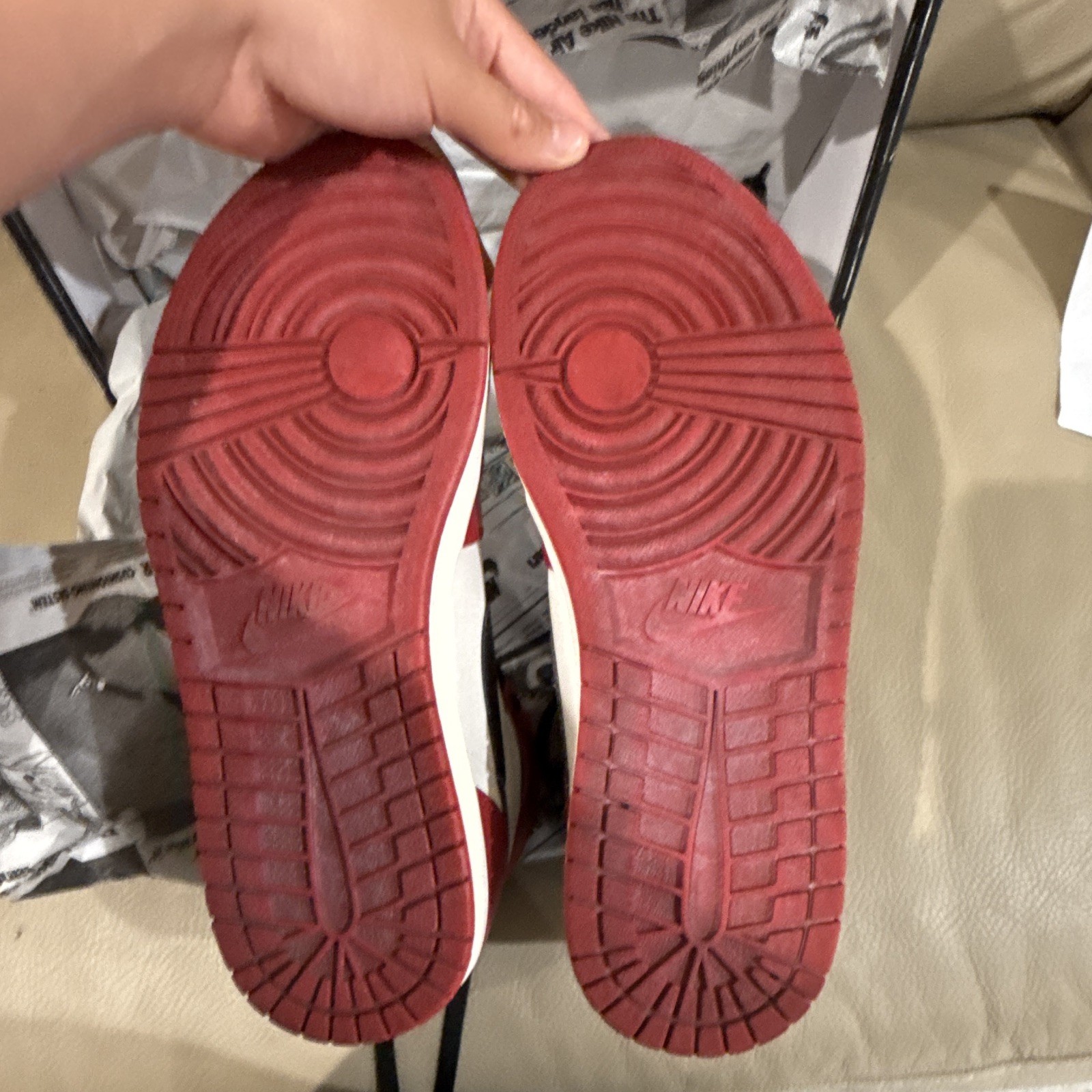 Nike Jordan 1s Lost and Found