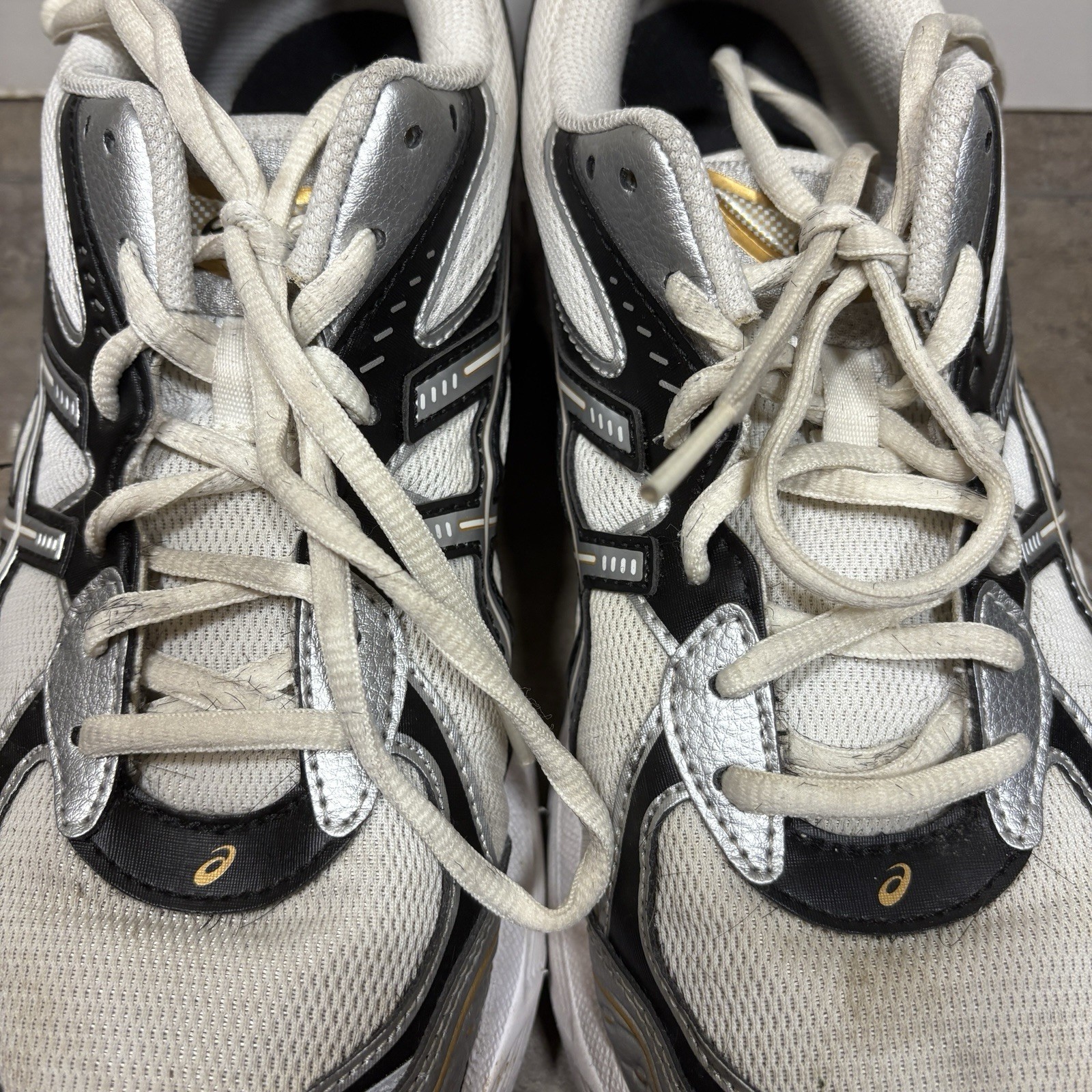ASICS GT-2160 White Pure Silver Men’s Size 9 Sneakers 1203A320-100 Tech Runner