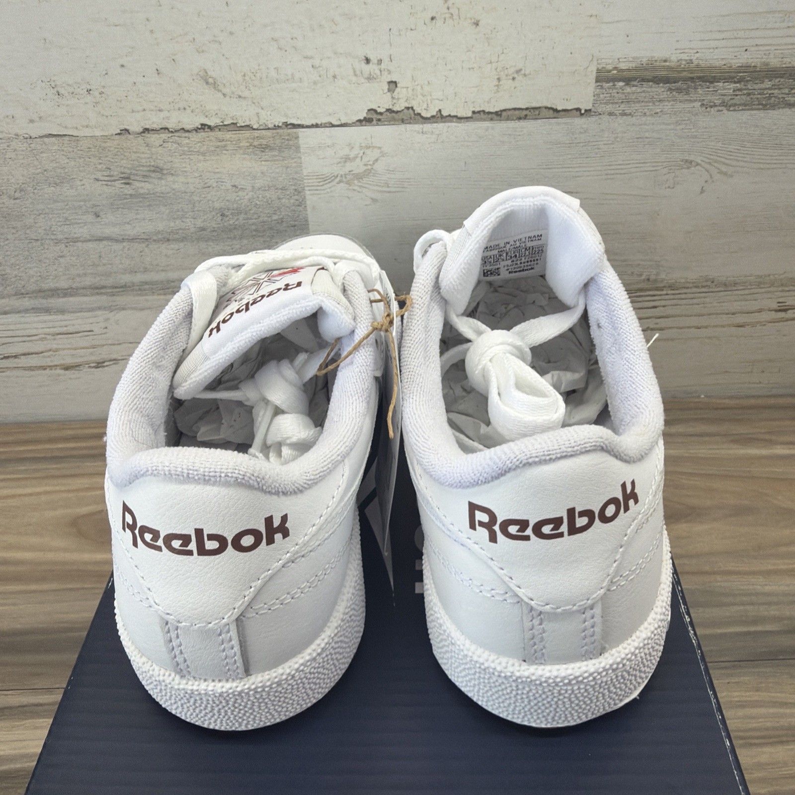 Reebok Classic Club C 85 White Trainers Mens Size 3.5 Women’s 5 Brand New In Box