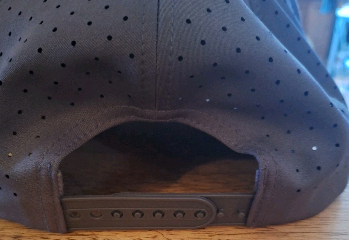 Waggle Golf Black Scorpion SnapBack Cap/Hat. Grey Moon & Cactus Performance Cap.