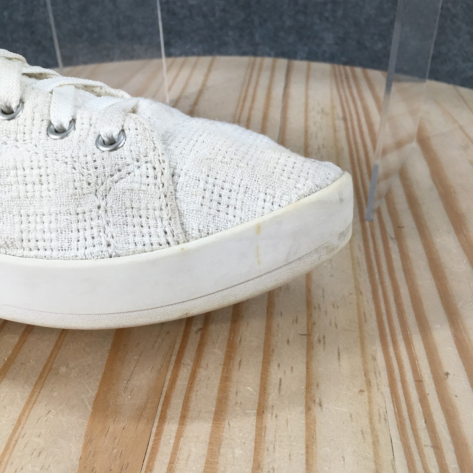 Reef Cushion Sunset Shoes Womens 8 M Sneakers Lace Up CI4138 Fabric White