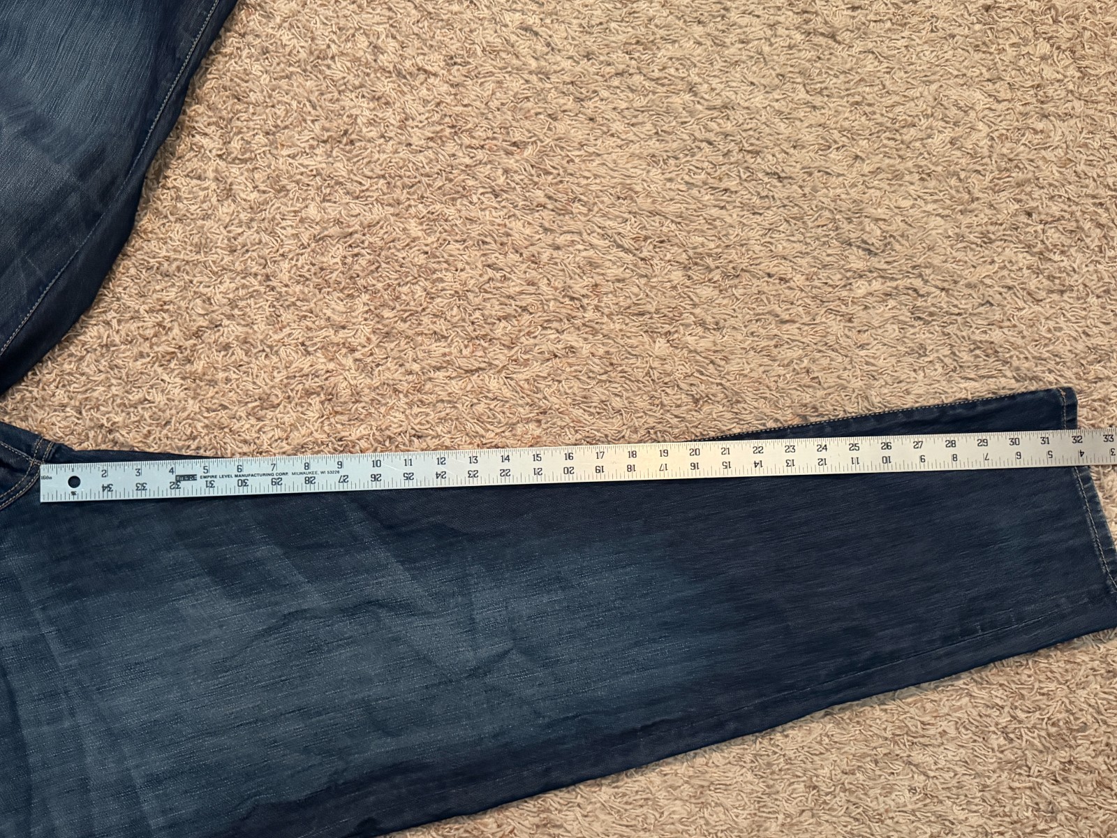 EUC MAVI Jeans – Zach Straight Leg – Mens tag=42×32 (MEASURED 42×32)