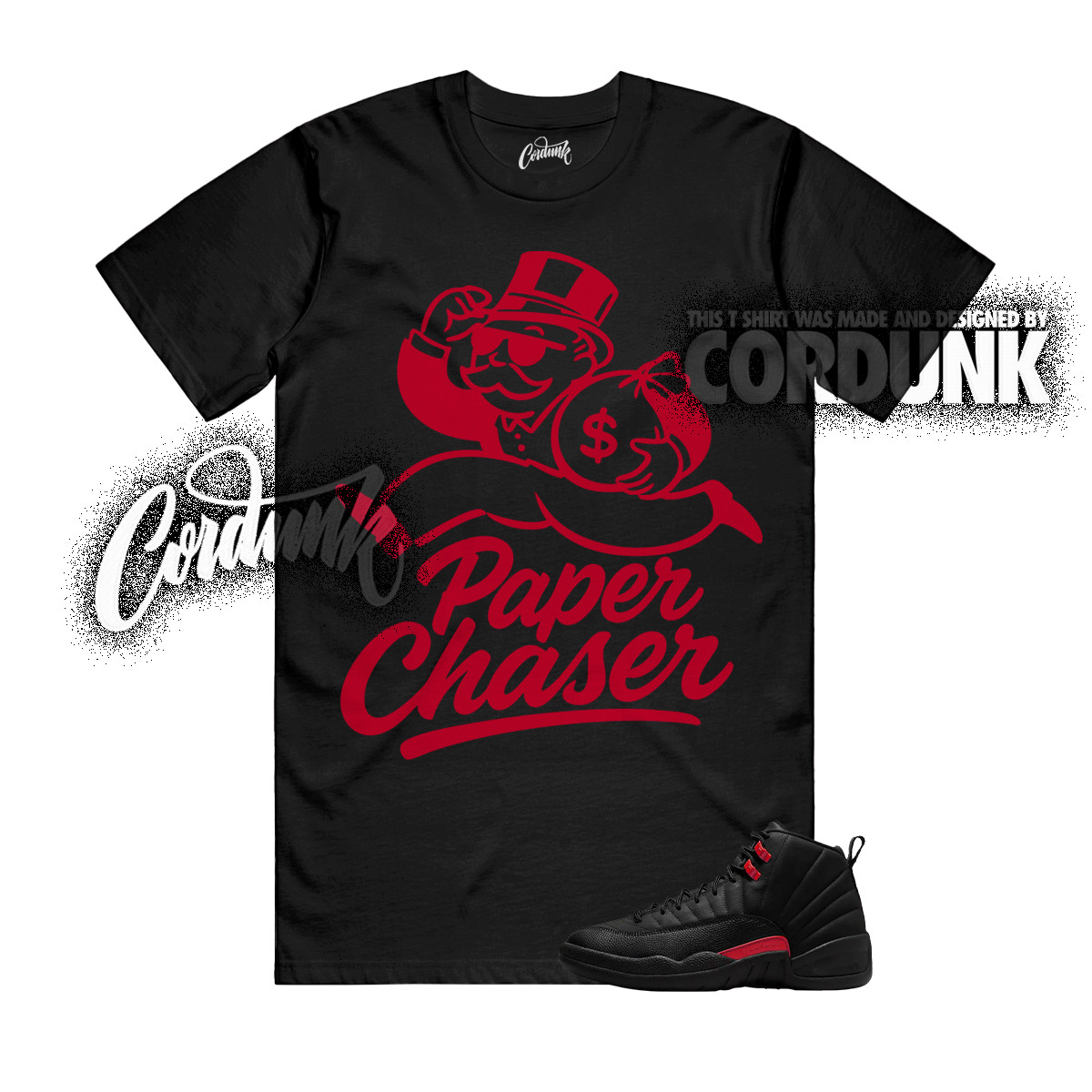 12 Bloodline Varsity Red University 2026 T Shirt Match PAPER