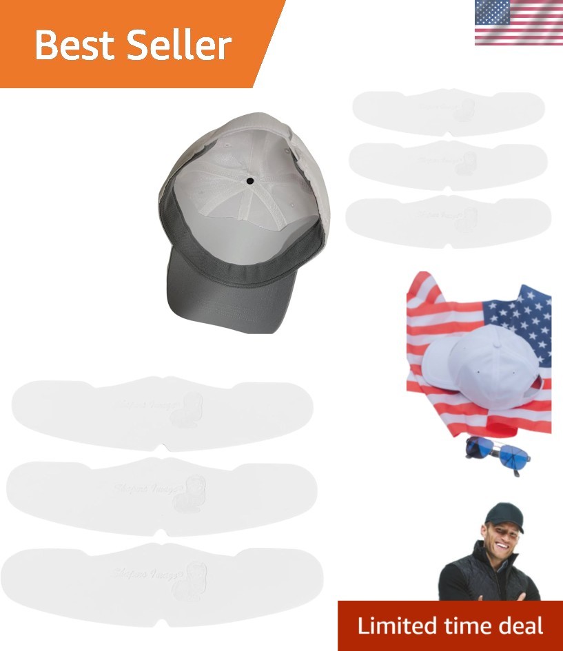 Lightweight EVA Foam Crown Inserts – 3 Pack for Fitted & Snapback Baseball Caps