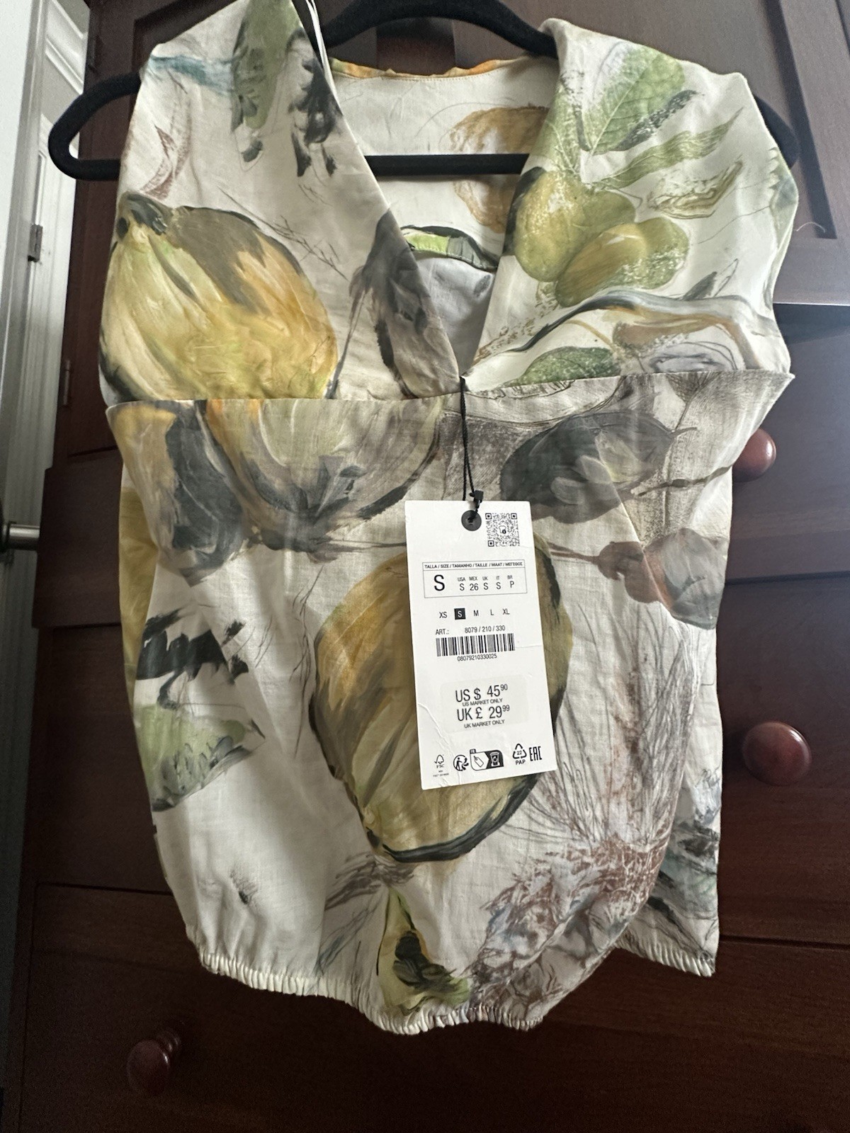 Cotton Print Top