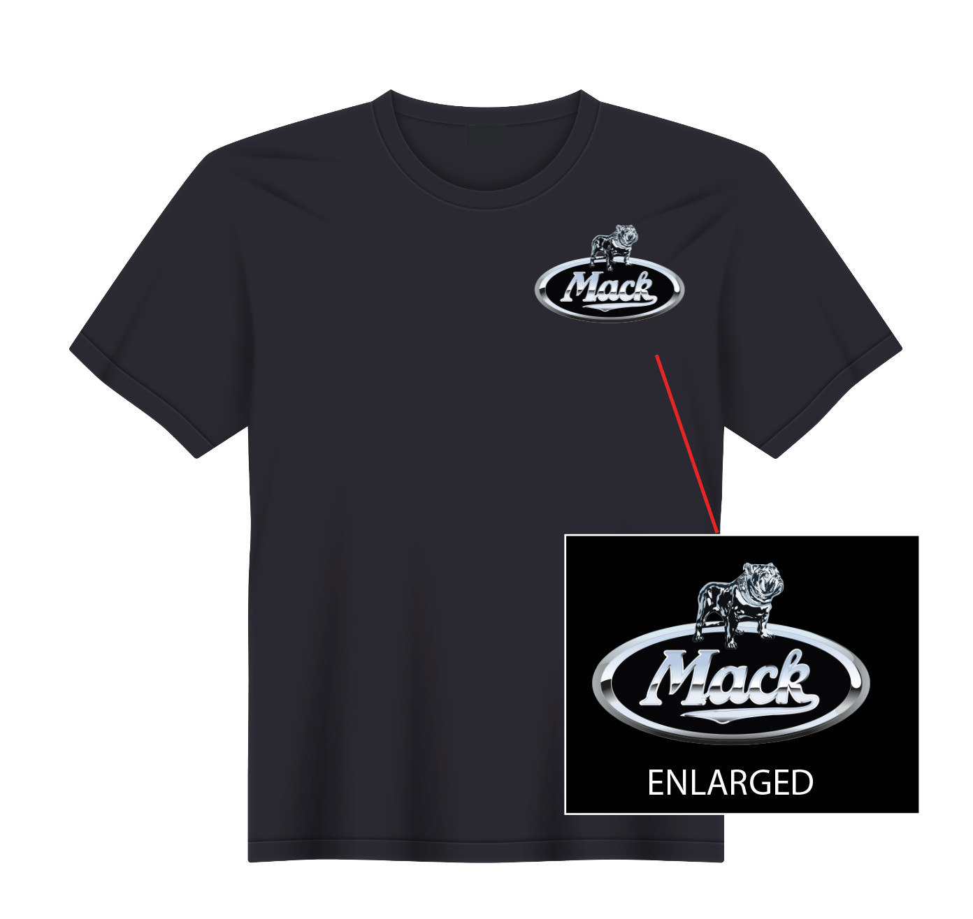 Mack trucks Construction T-Shirt NEW S, M, L, XL