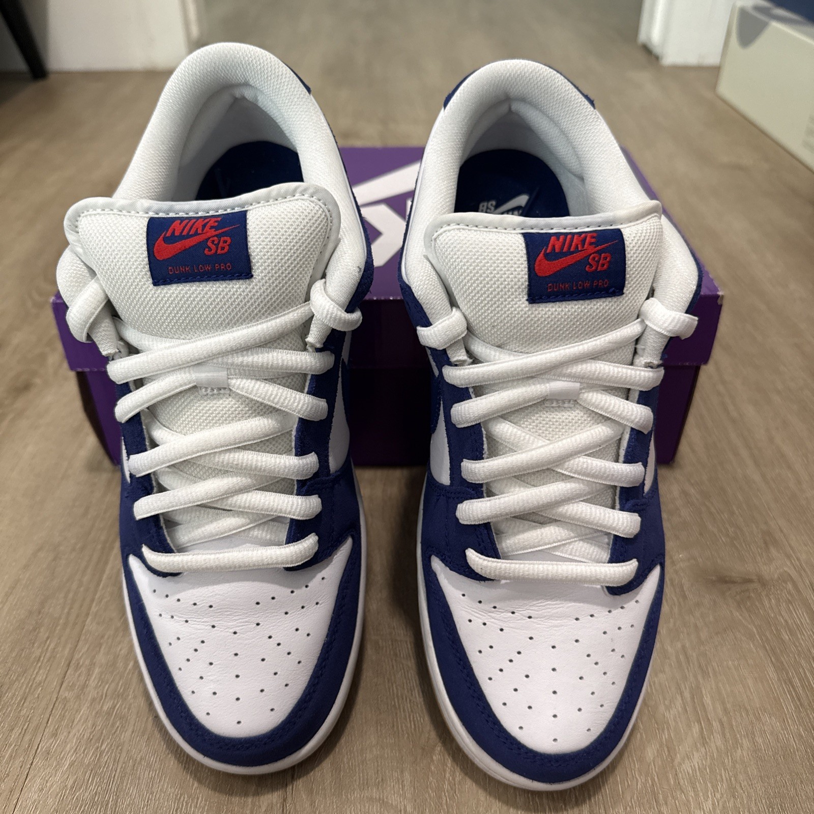 Nike SB Dunk Low Pro Premium Deep Royal Blue, Los Angeles Dodgers Size 10