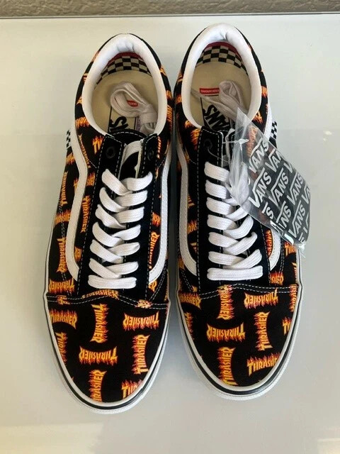VANS Skate Old Skoo, Trasher Black/Multi – VN0005W0BML – Size 13