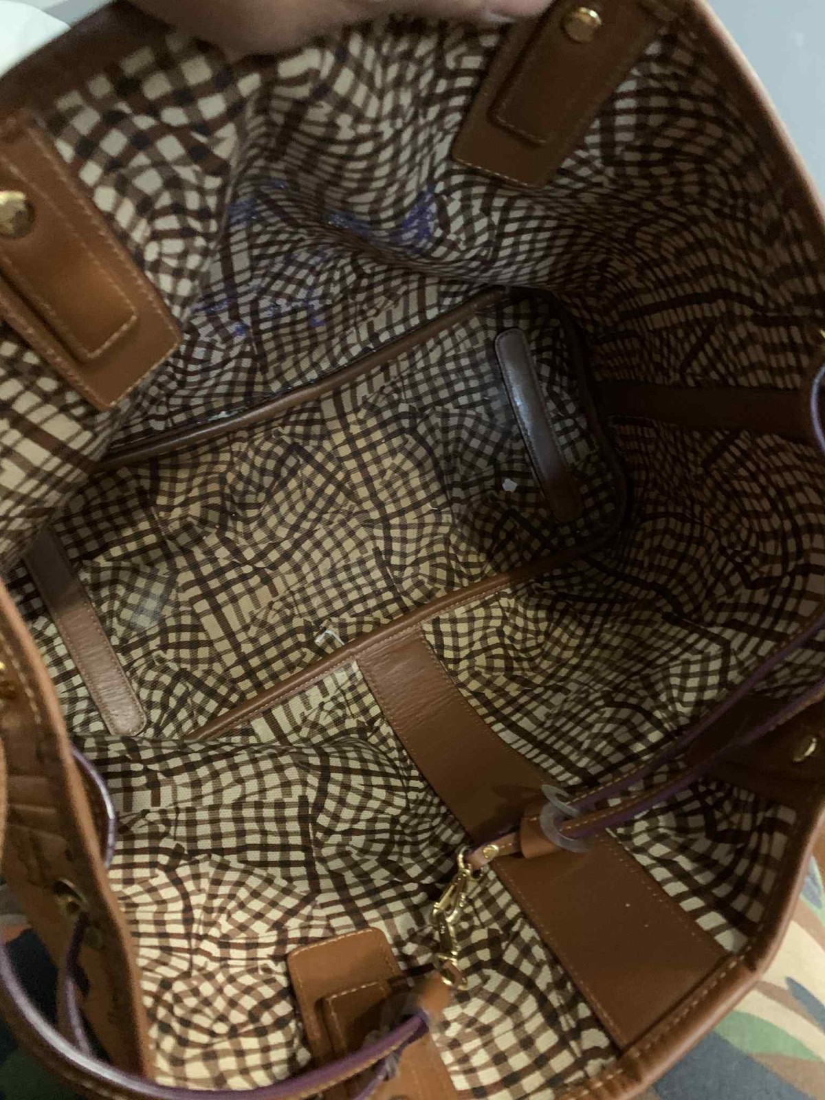 mcm handbag t2104 brown (BYT8)