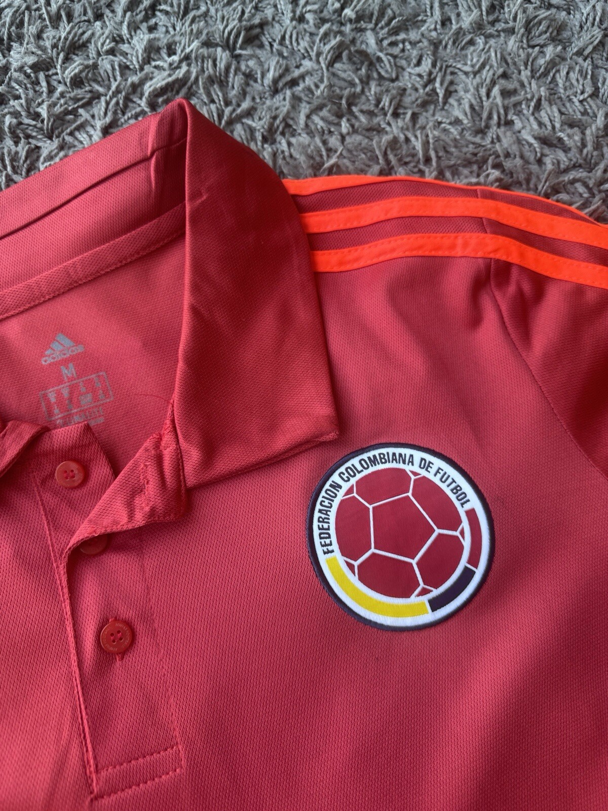 Not Applicable adidas Columbia Football Jersey Tee | Red | Size Medium / M