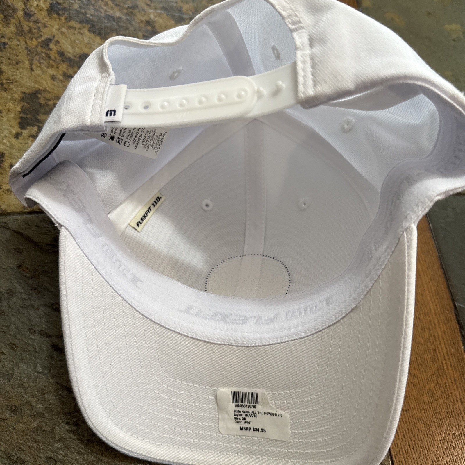 Travis Mathew Colorado Flexfit Tech 110 Hat One Size One Size Adjustable Strap