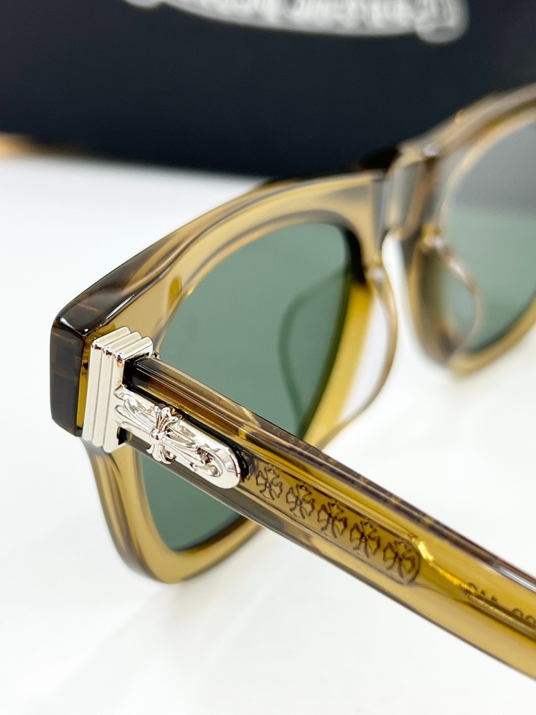 Chrome Hearts Mod ：TRITITSAGAIN Sunglasses Size ：53口22-149 🐟 1524 1724