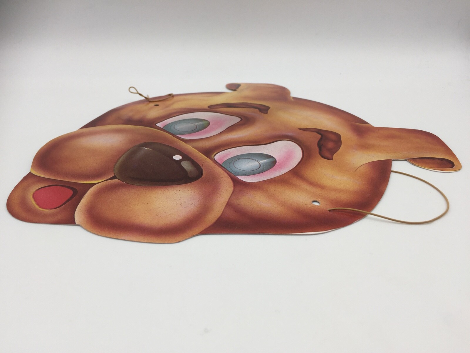 3 Vintage Halloween Masks Paper Card Tom Jerry Spike Cat Mouse Dog Cartoon 1970s