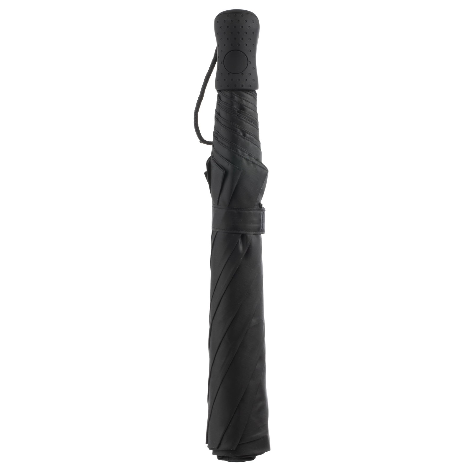 Recycled Canopy Auto Open Umbrella Black