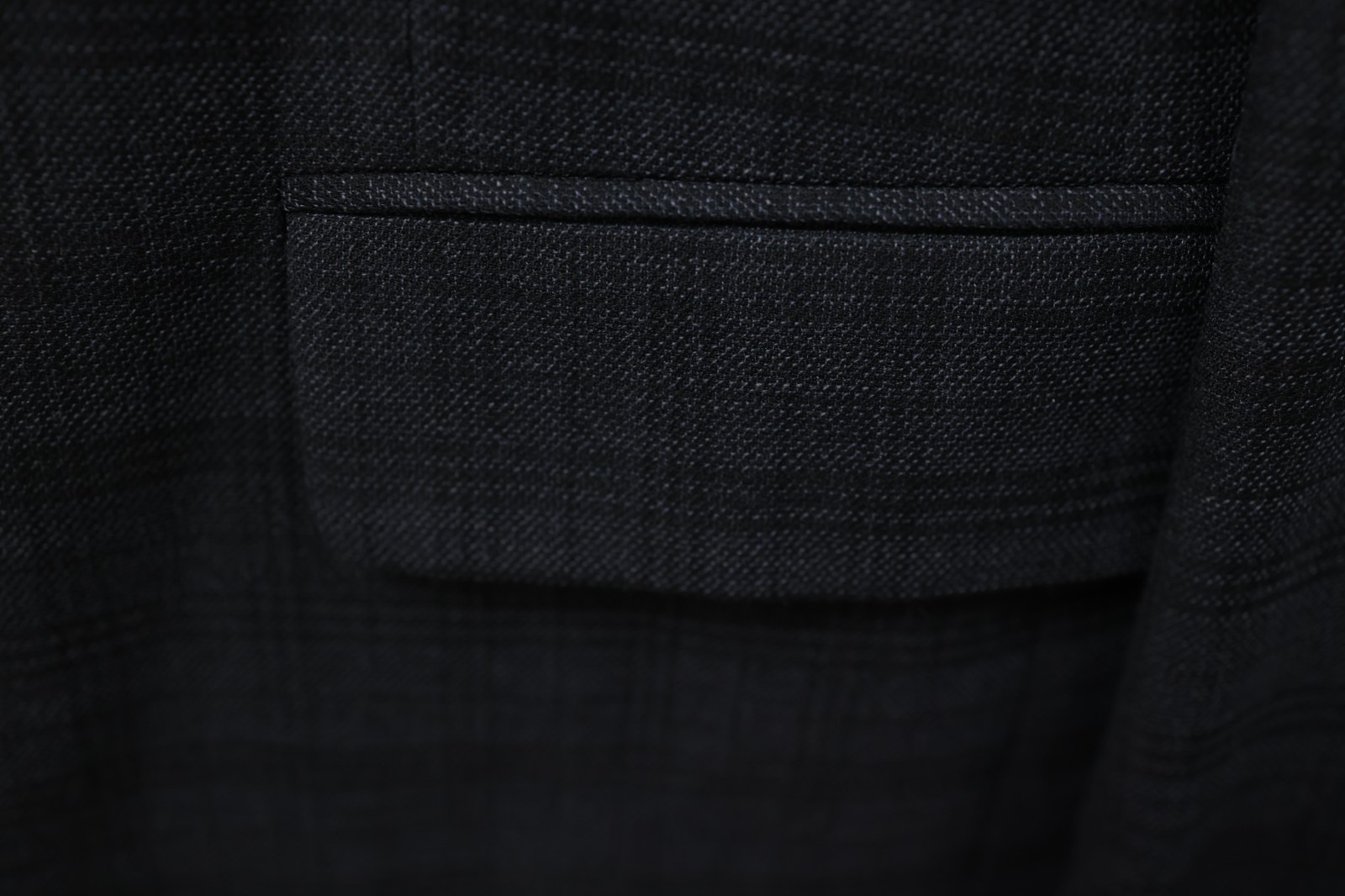 HART SCHAFFNER MARX mens dark gray PLAID sport coat suit jacket blazer 42 R