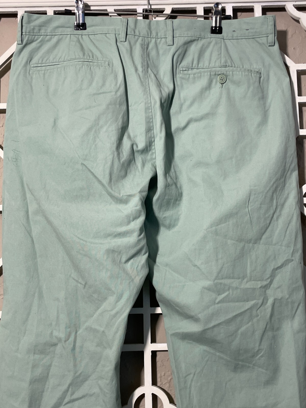 J Crew Pants Mens 36 Green The Sutton Preppy Summer Weight Work Comfort 36×28
