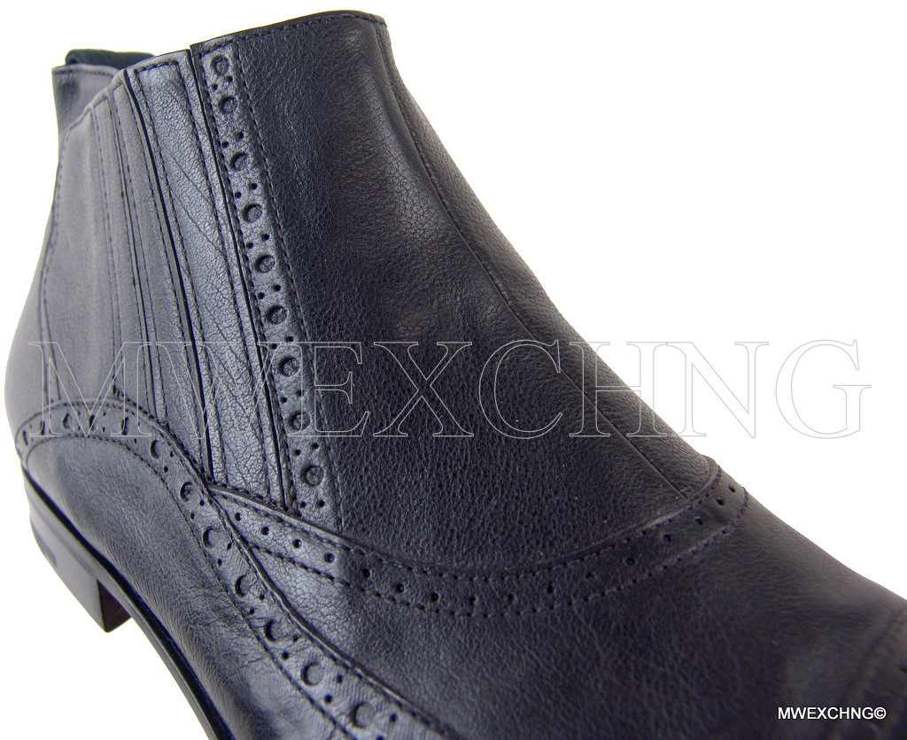 New Authentic $870 Cesare Paciotti US 7 Ankle Boots Italian Shoes
