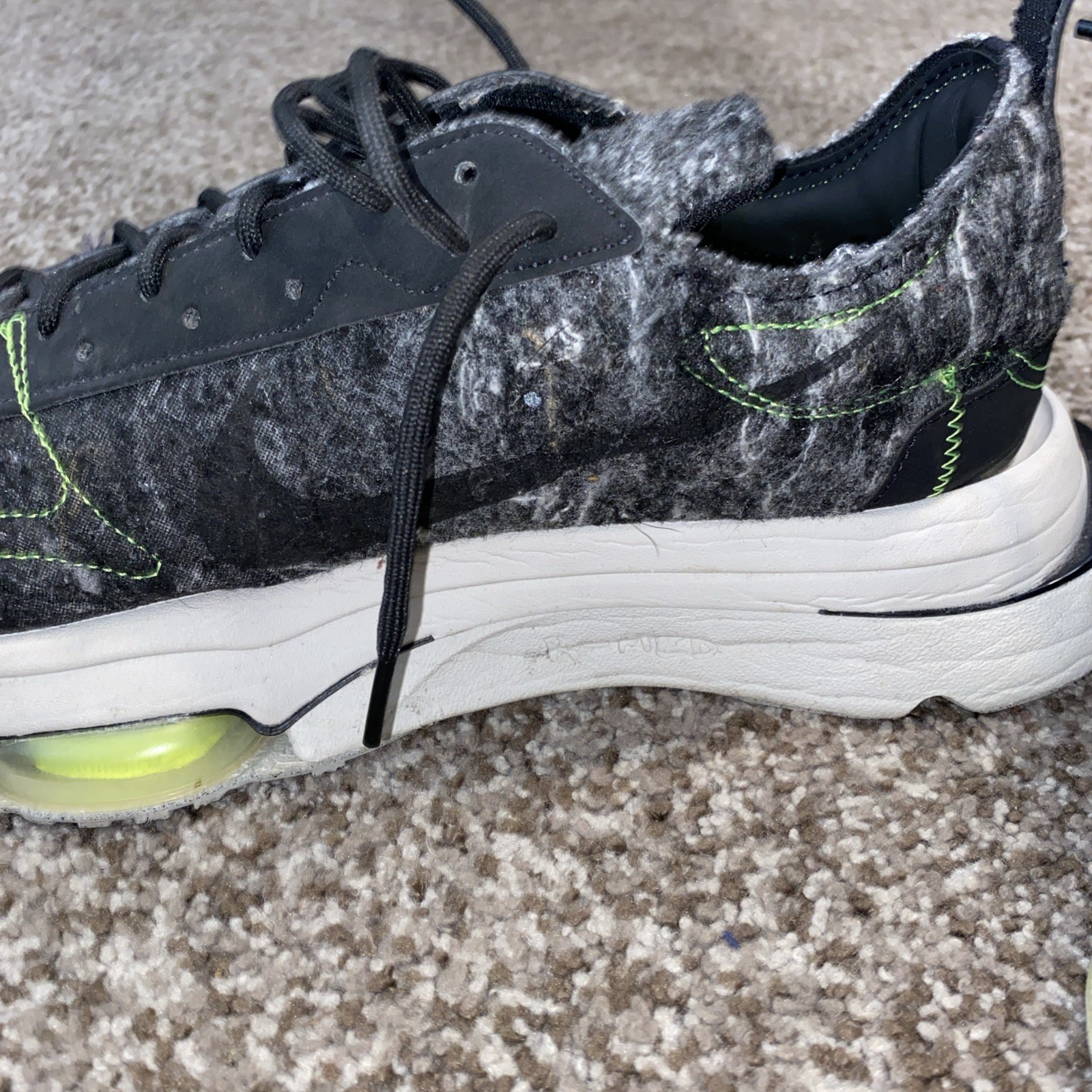 Nike Air Zoom Type M2Z2 Recycled Wool Pack CW7157-001 Sneakers Men Size 13, 47.5