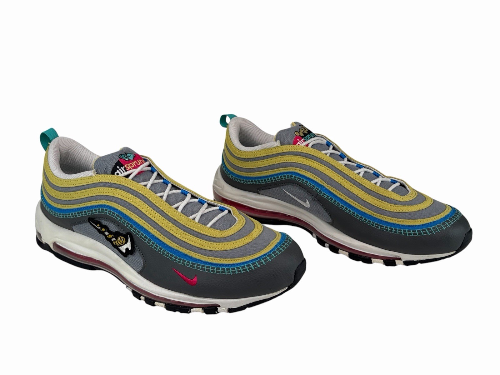 Nike Air Max 97 SE Air Sprung DH4759-001 Men 15 Iron Grey-Phantom Sneakers Shoes